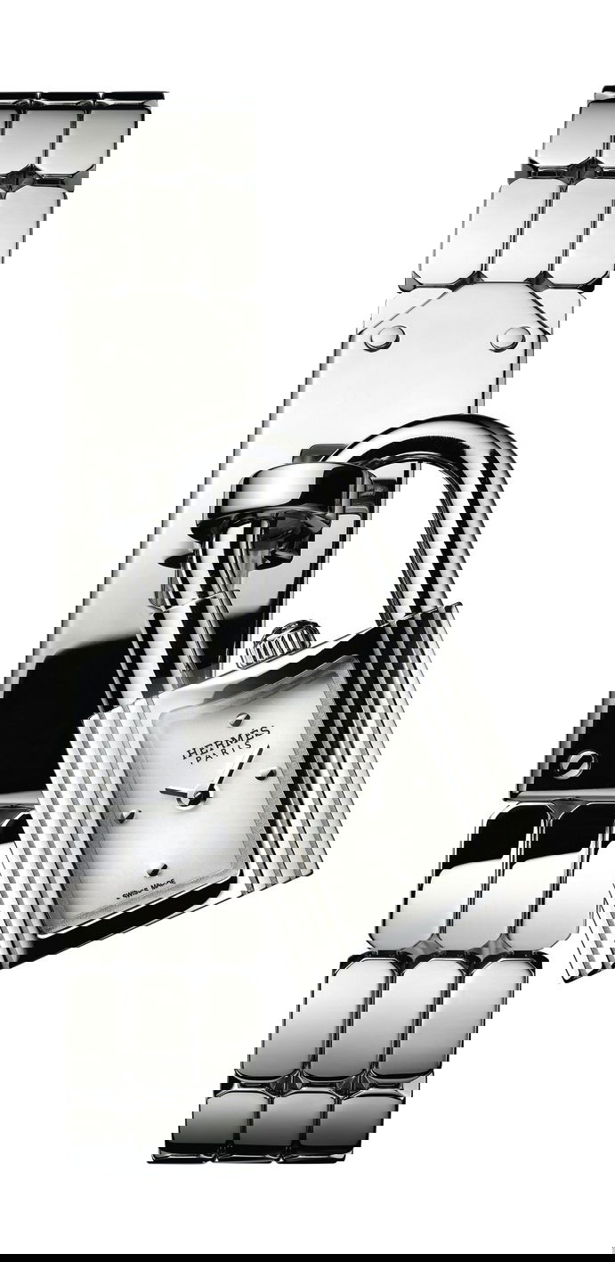 Hermès Kelly luxury timepiece - detailed view
