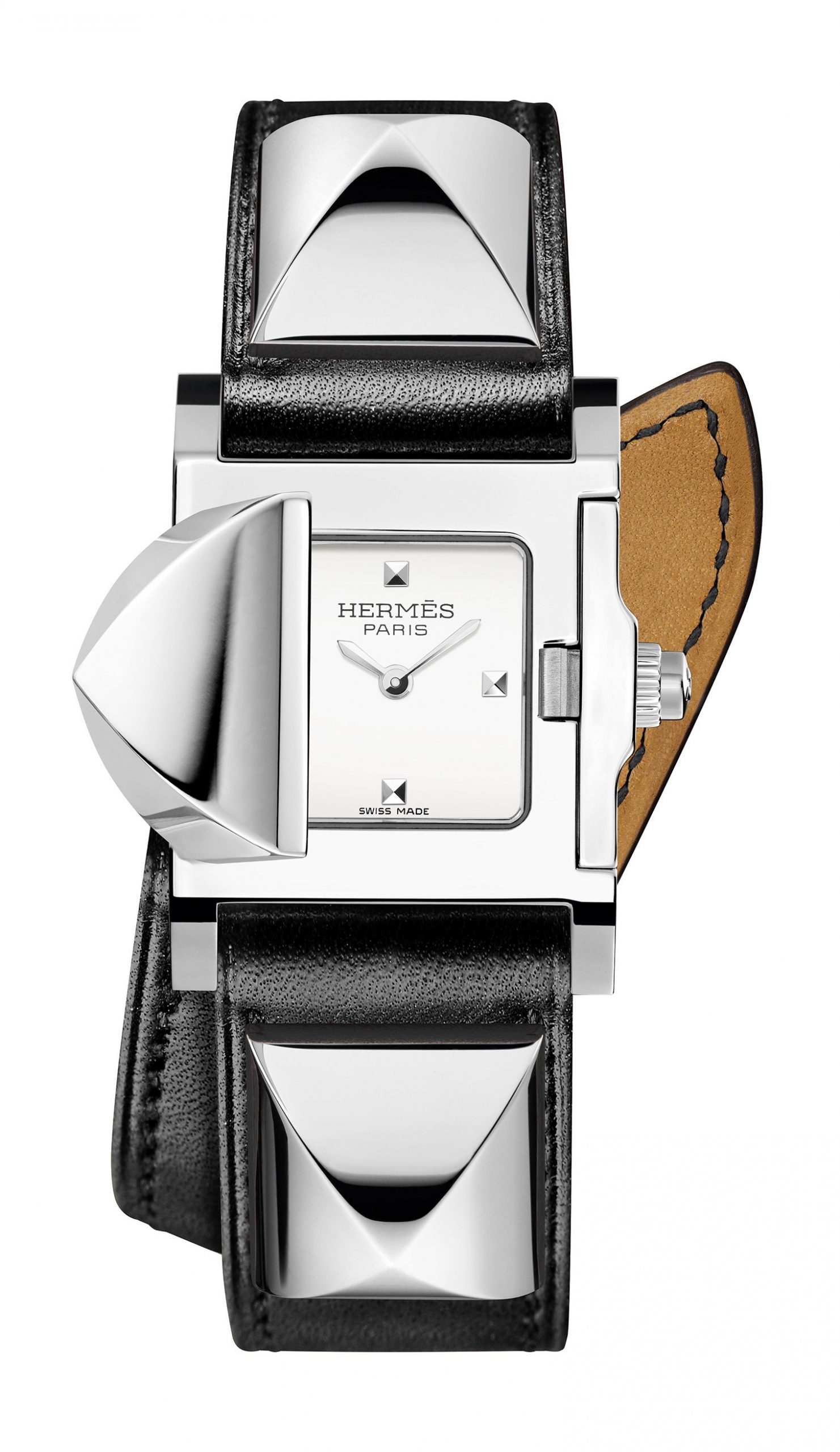 Hermès Médor PM luxury timepiece - detailed view