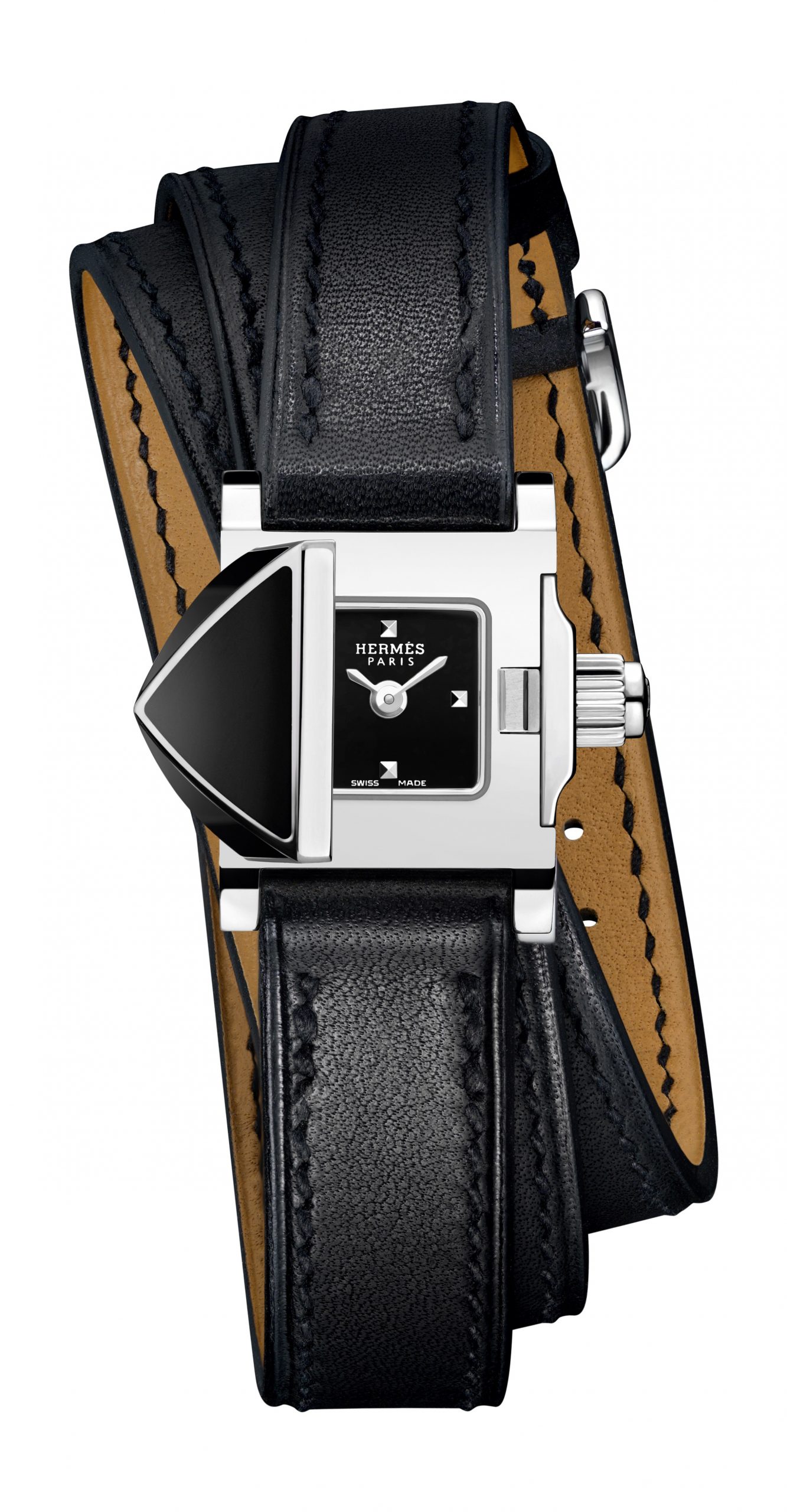 Hermès Médor Rock luxury timepiece - detailed view