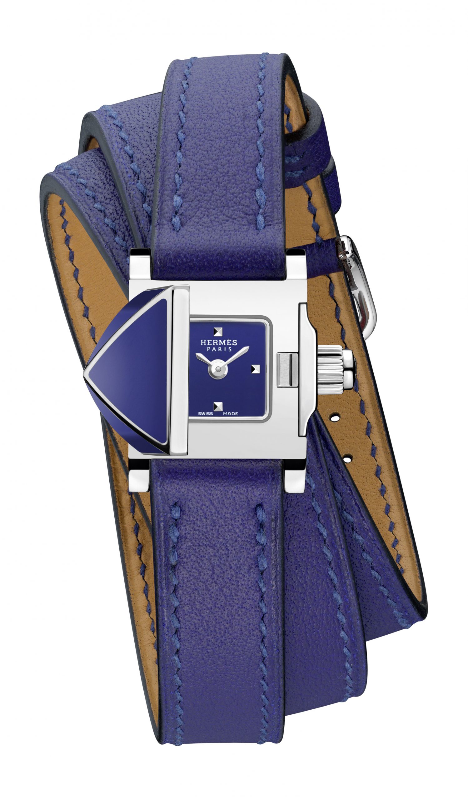 Hermès Médor Rock luxury timepiece - detailed view