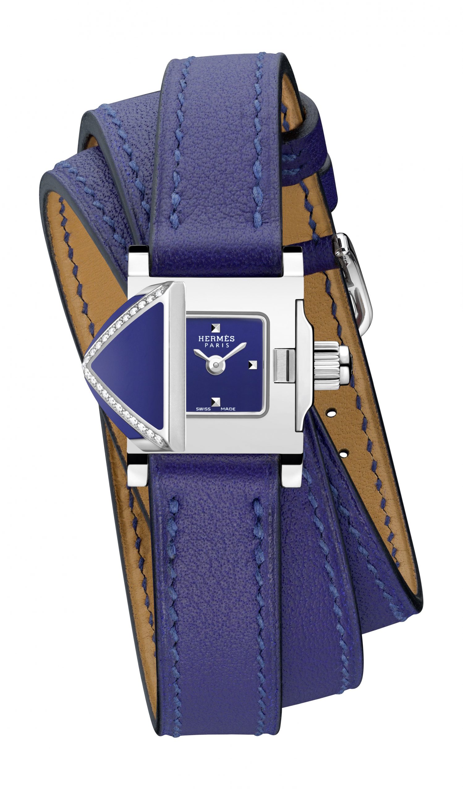 Hermès Médor Rock luxury timepiece - detailed view