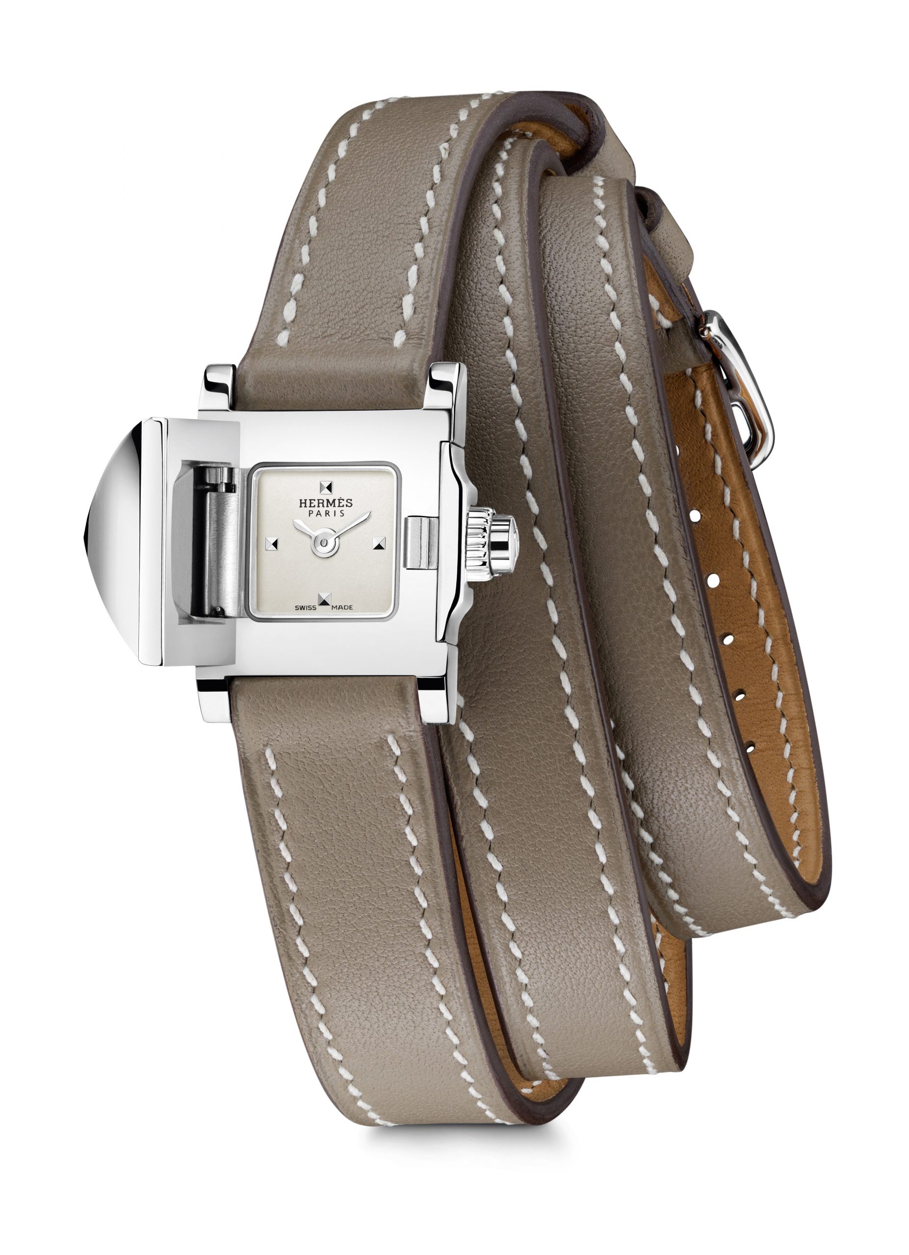 Hermès Médor Rock luxury timepiece - detailed view