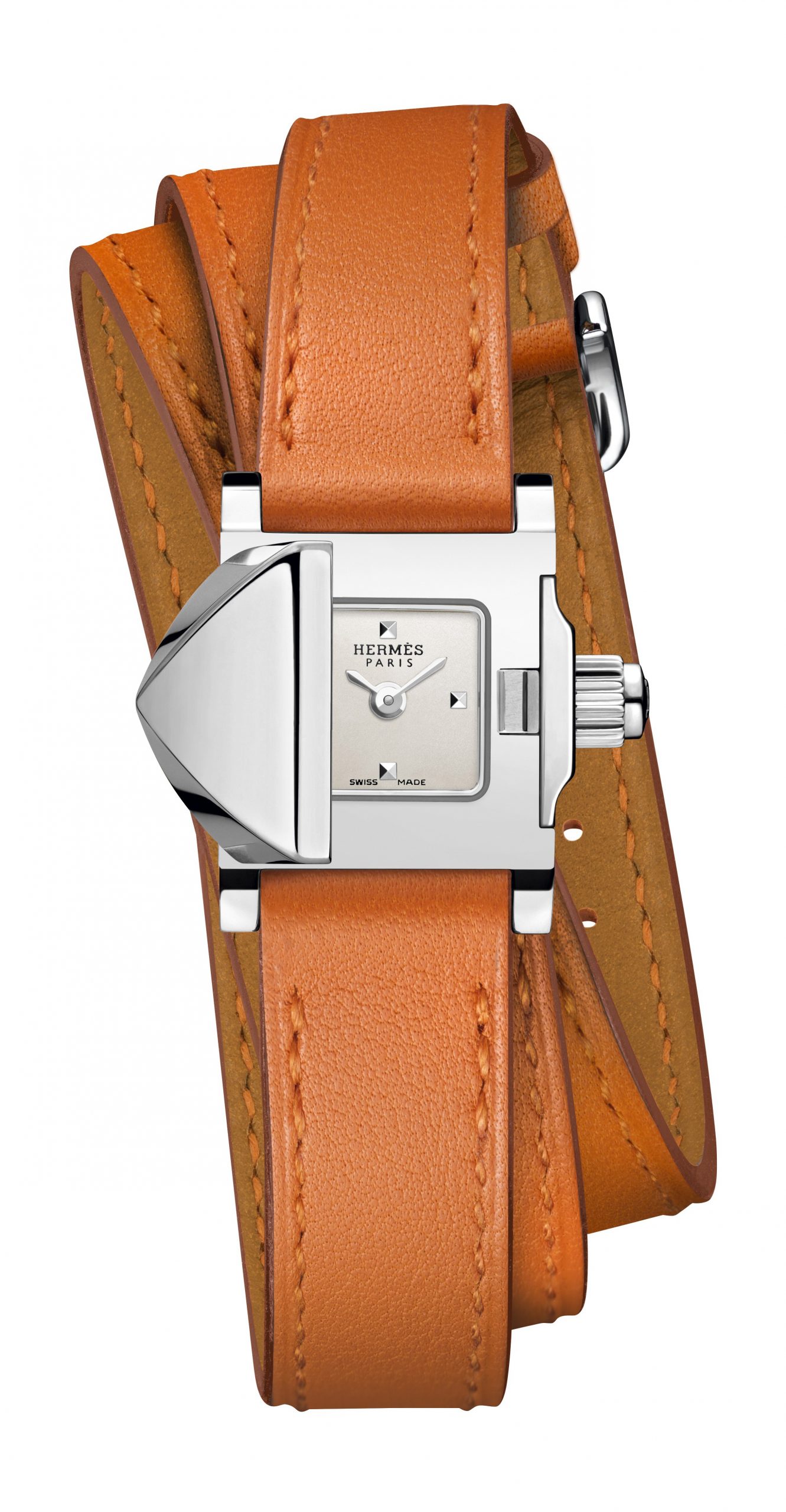 Hermès Médor Rock luxury timepiece - detailed view