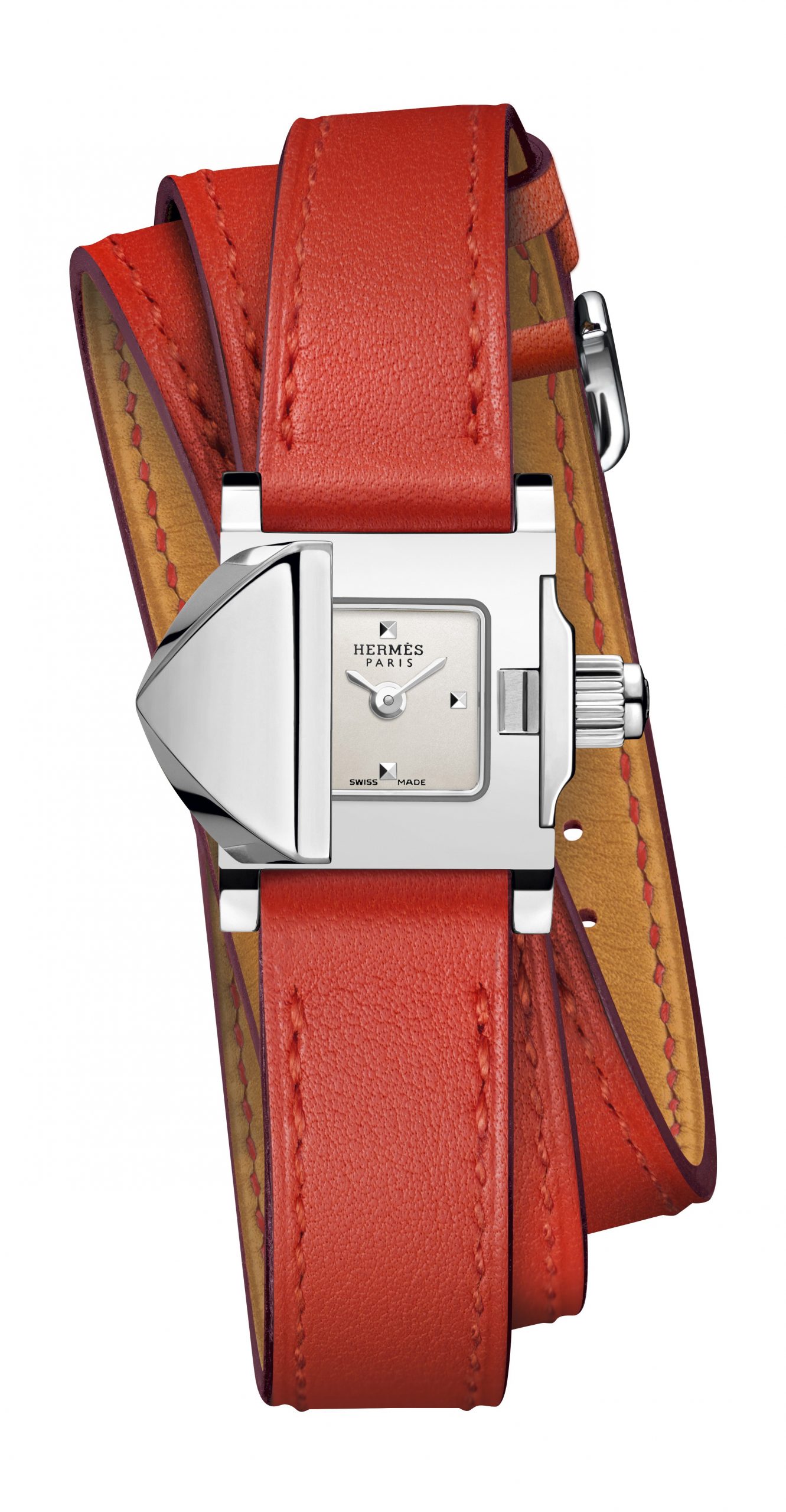 Hermès Médor Rock luxury timepiece - detailed view