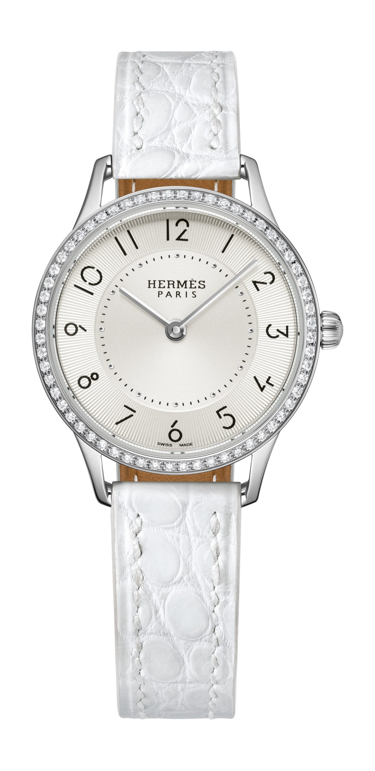 Hermès Slim d’Hermès TPM luxury timepiece - detailed view
