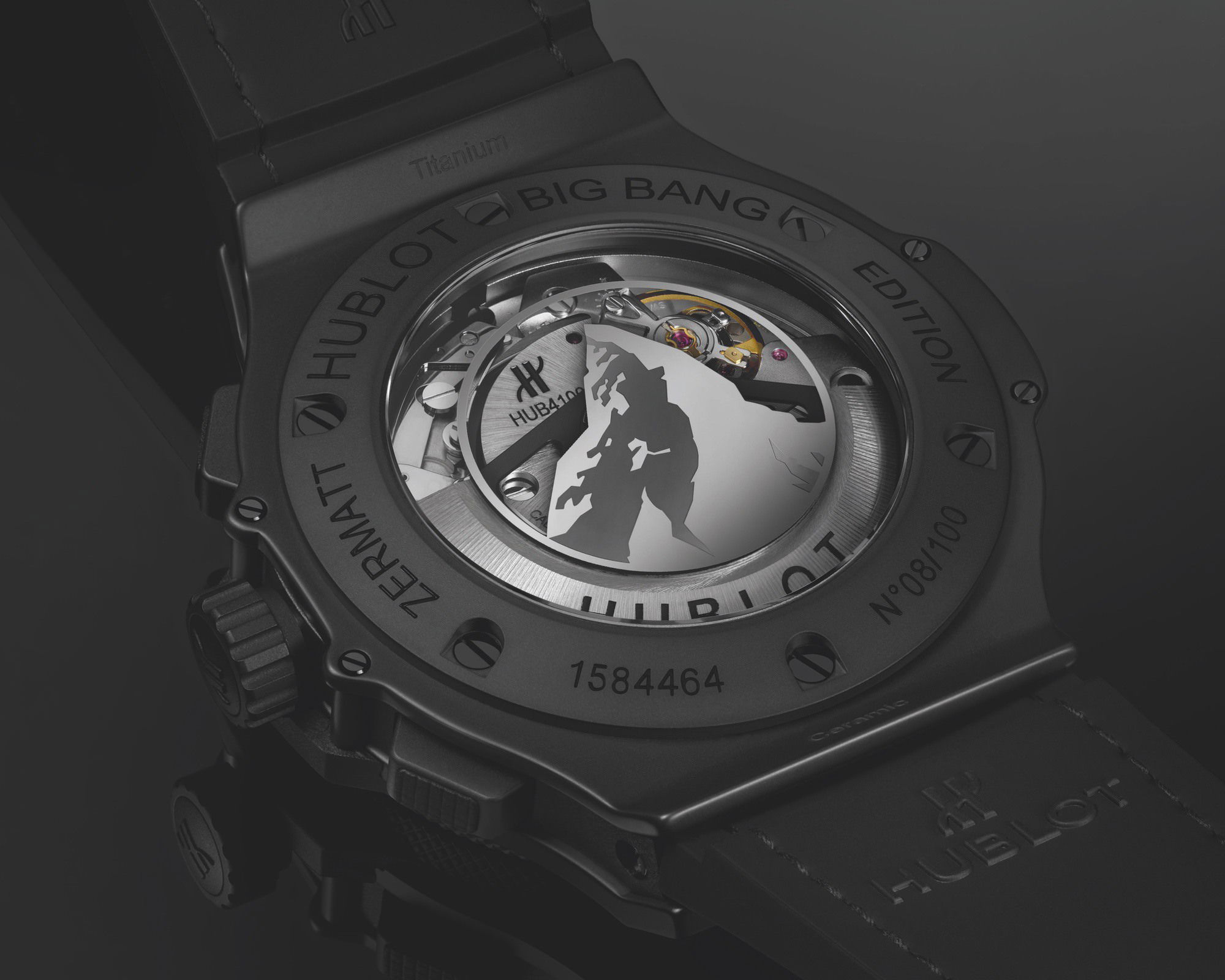 Hublot Big Bang All Black Zermatt - View 3