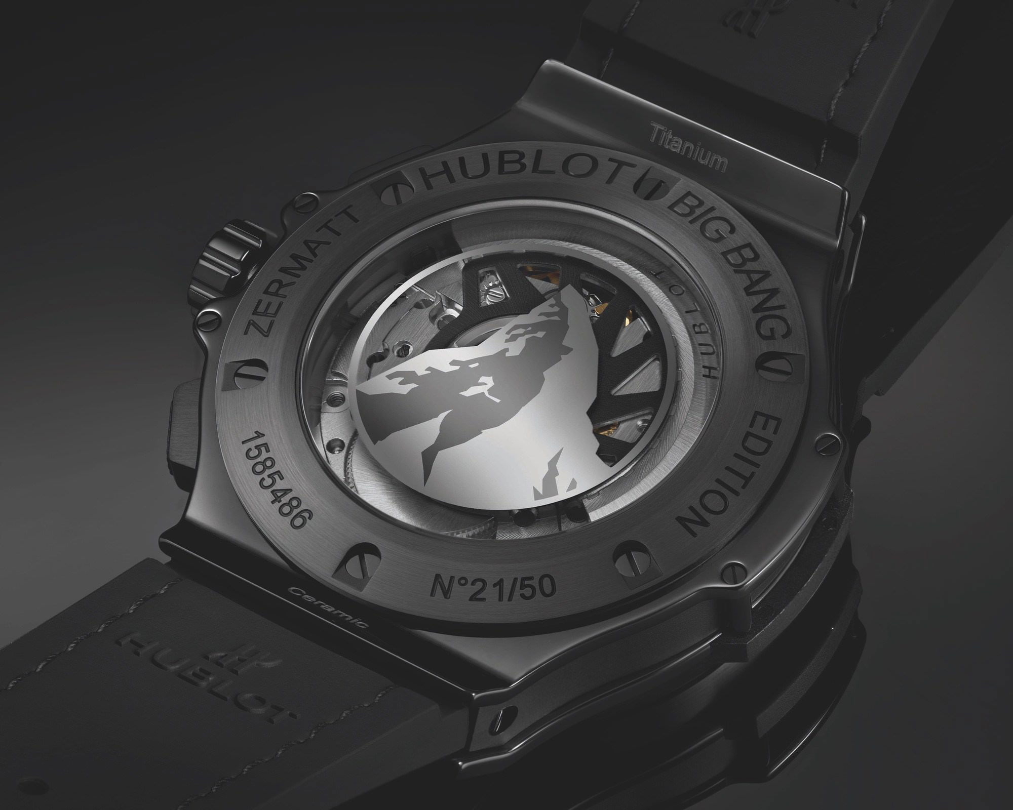 Hublot Big Bang All Black Zermatt - View 3