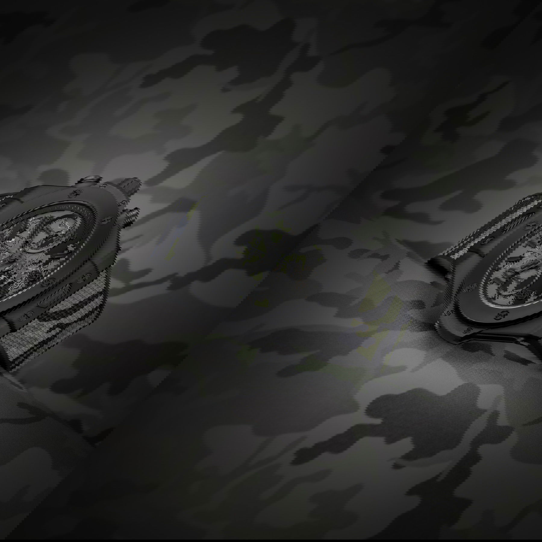 Hublot Big Bang Camo Yohji Yamamoto - View 3