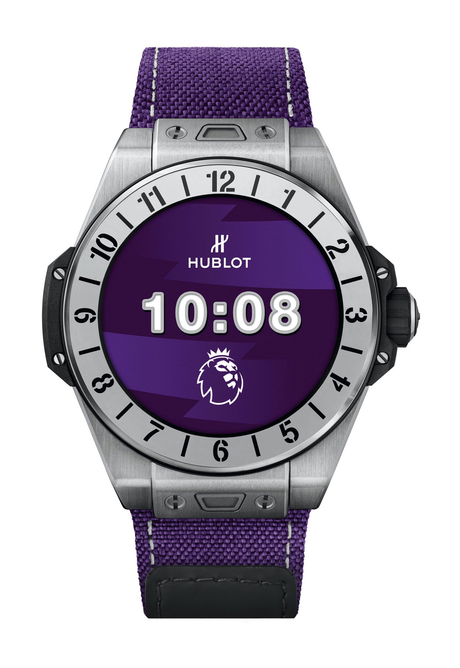 Hublot Big Bang e Premier League luxury timepiece - detailed view