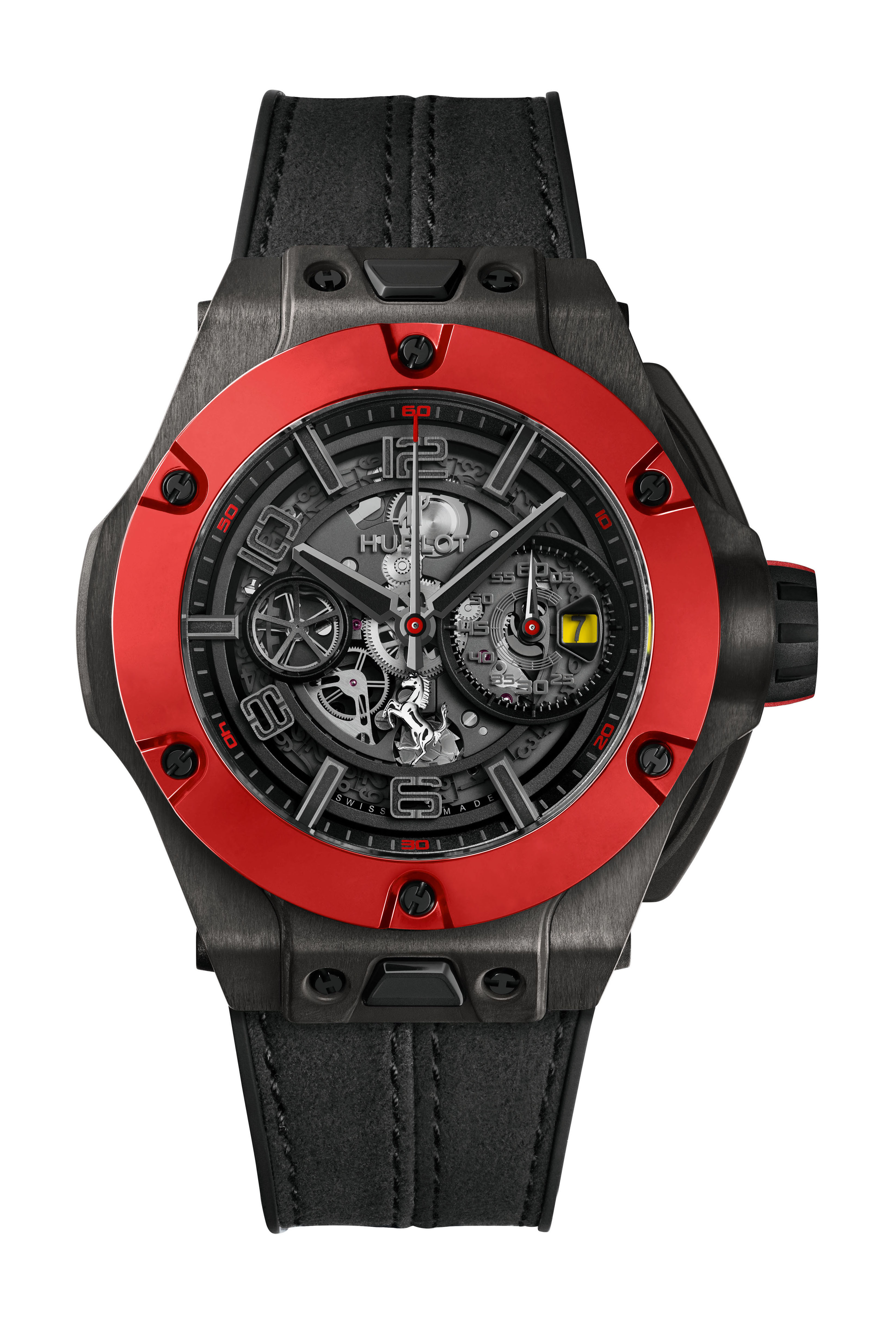 Hublot Big Bang Ferrari Chronograph Unico Carbon Red Ceramic watch
