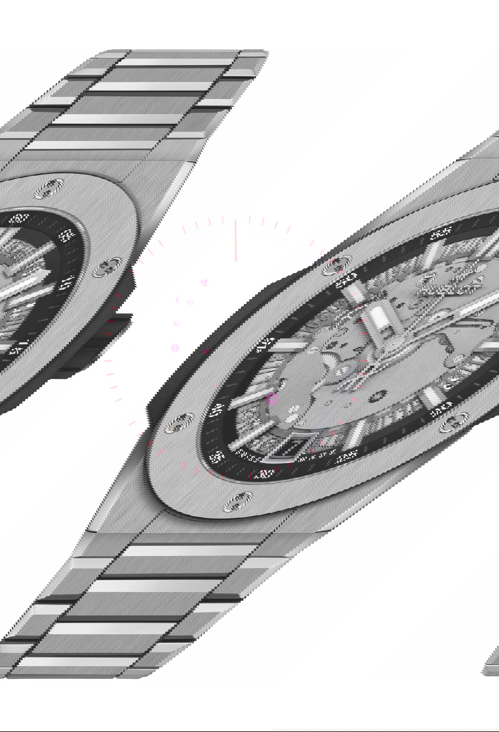 Hublot Big Bang Integral Time Only Titanium luxury timepiece - detailed view