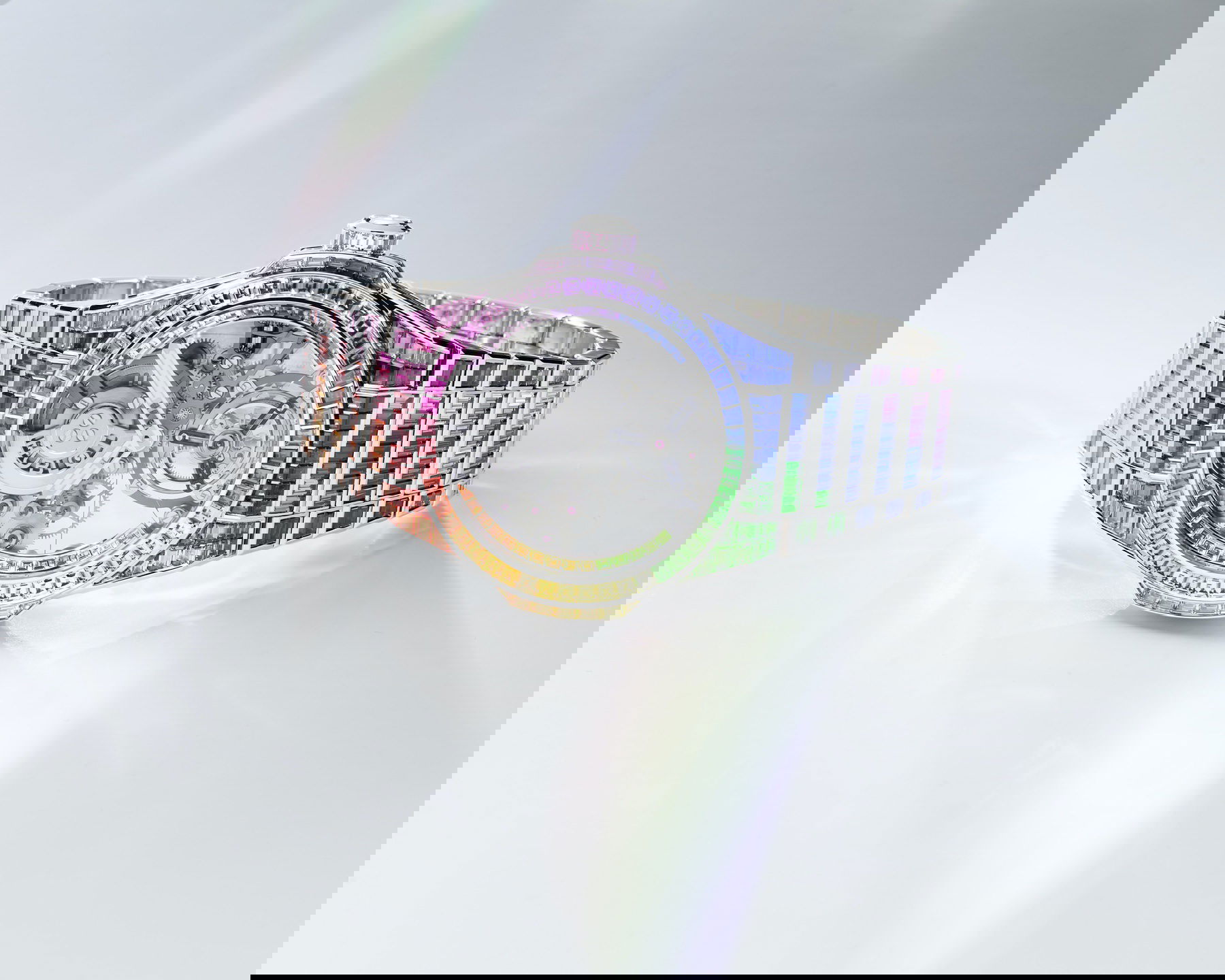 Hublot Big Bang Integral Tourbillon Rainbow - View 3