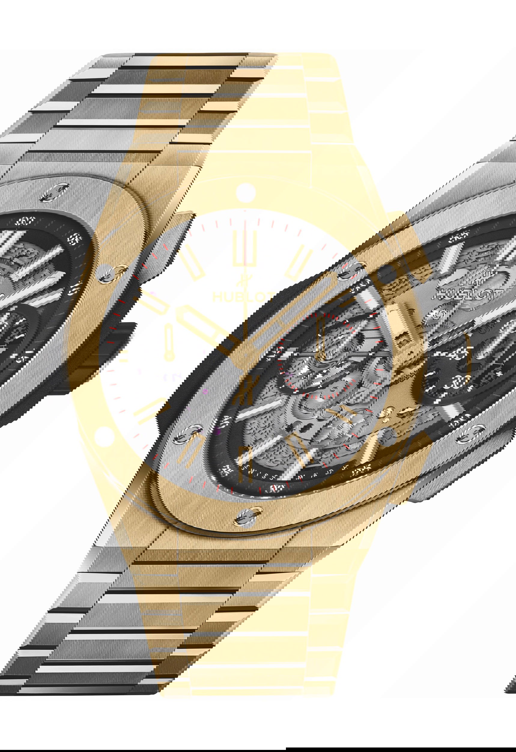 Hublot Big Bang Integral Yellow Gold luxury timepiece - detailed view