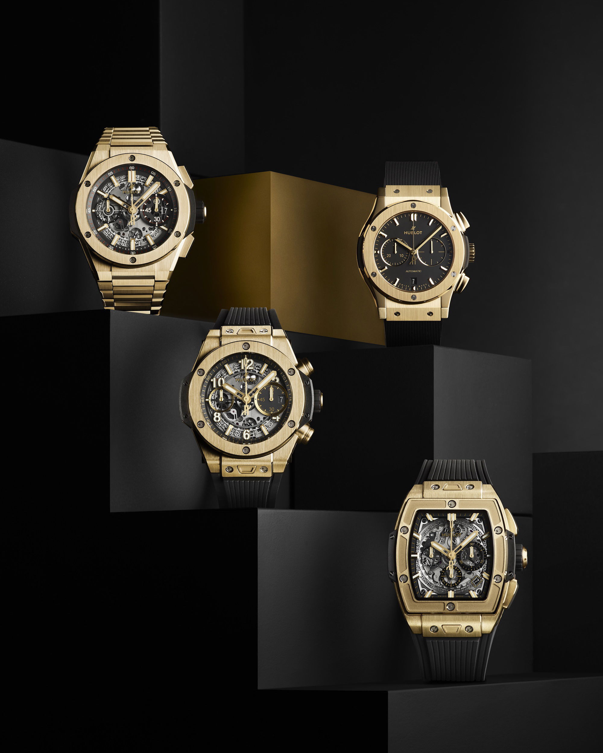 Hublot Big Bang Integral Yellow Gold Pavé - View 2