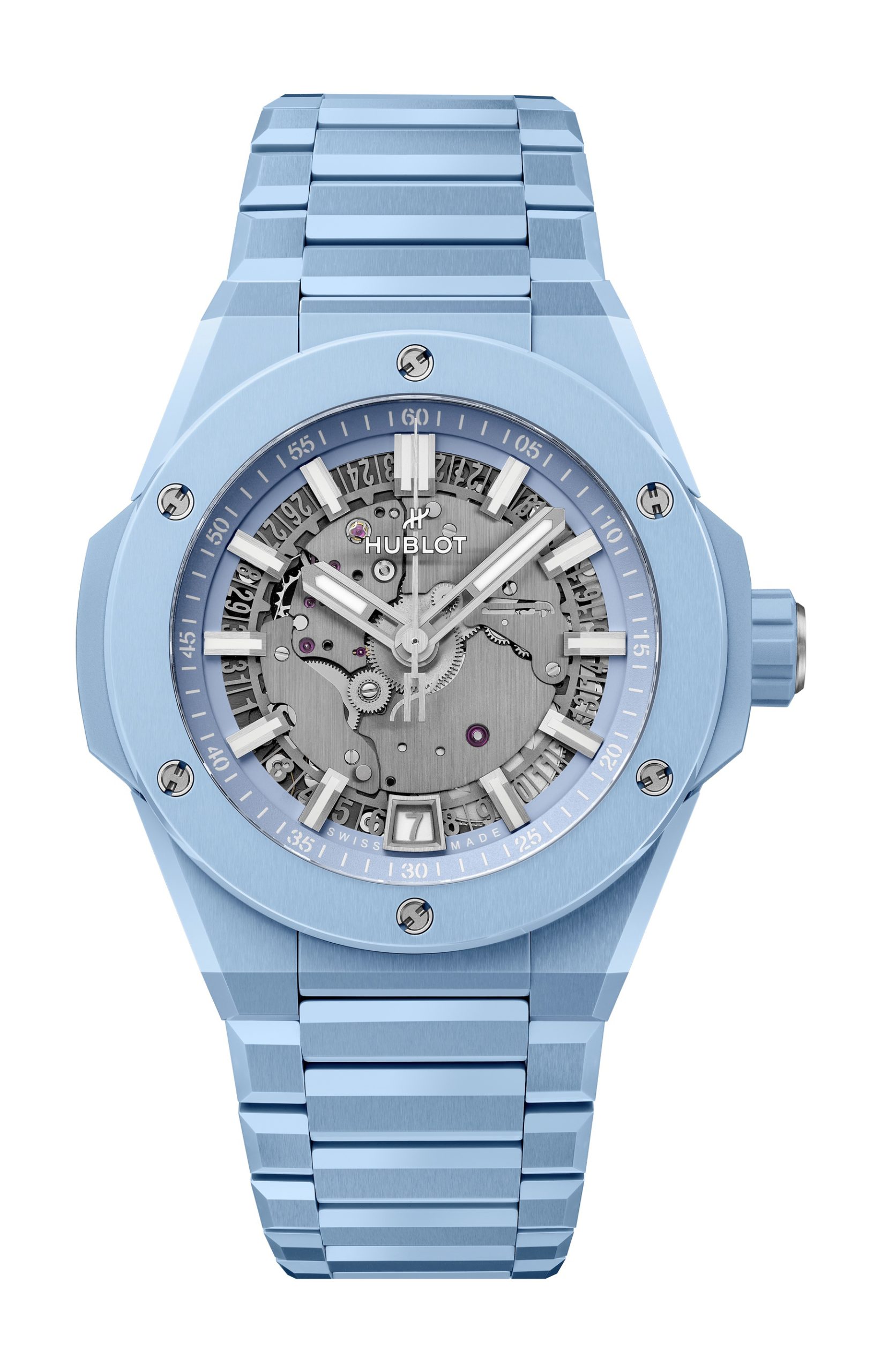 Hublot Big Bang Integrated Time Only luxury timepiece - detailed view