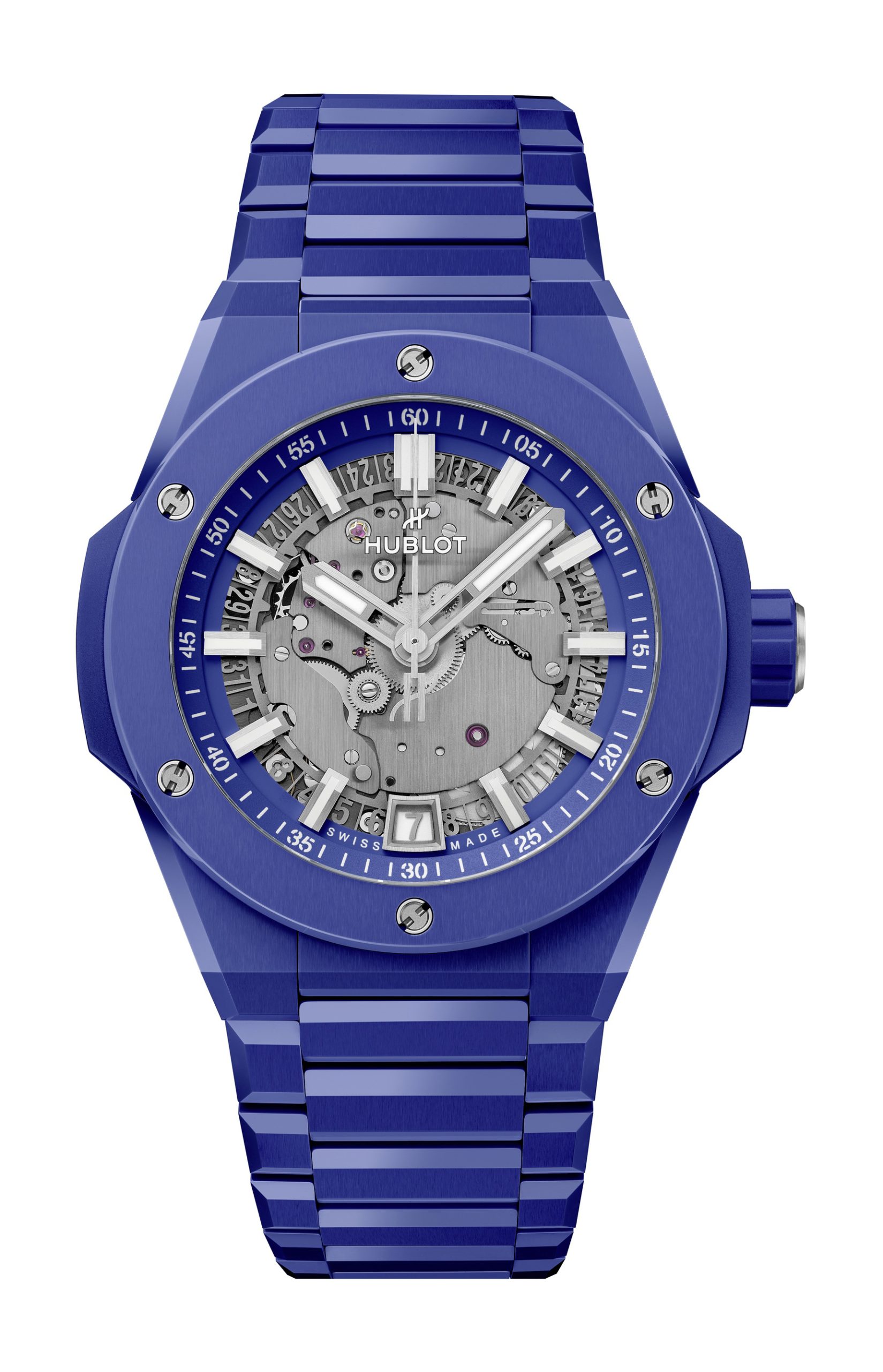 Hublot Big Bang Integrated Time Only luxury timepiece - detailed view