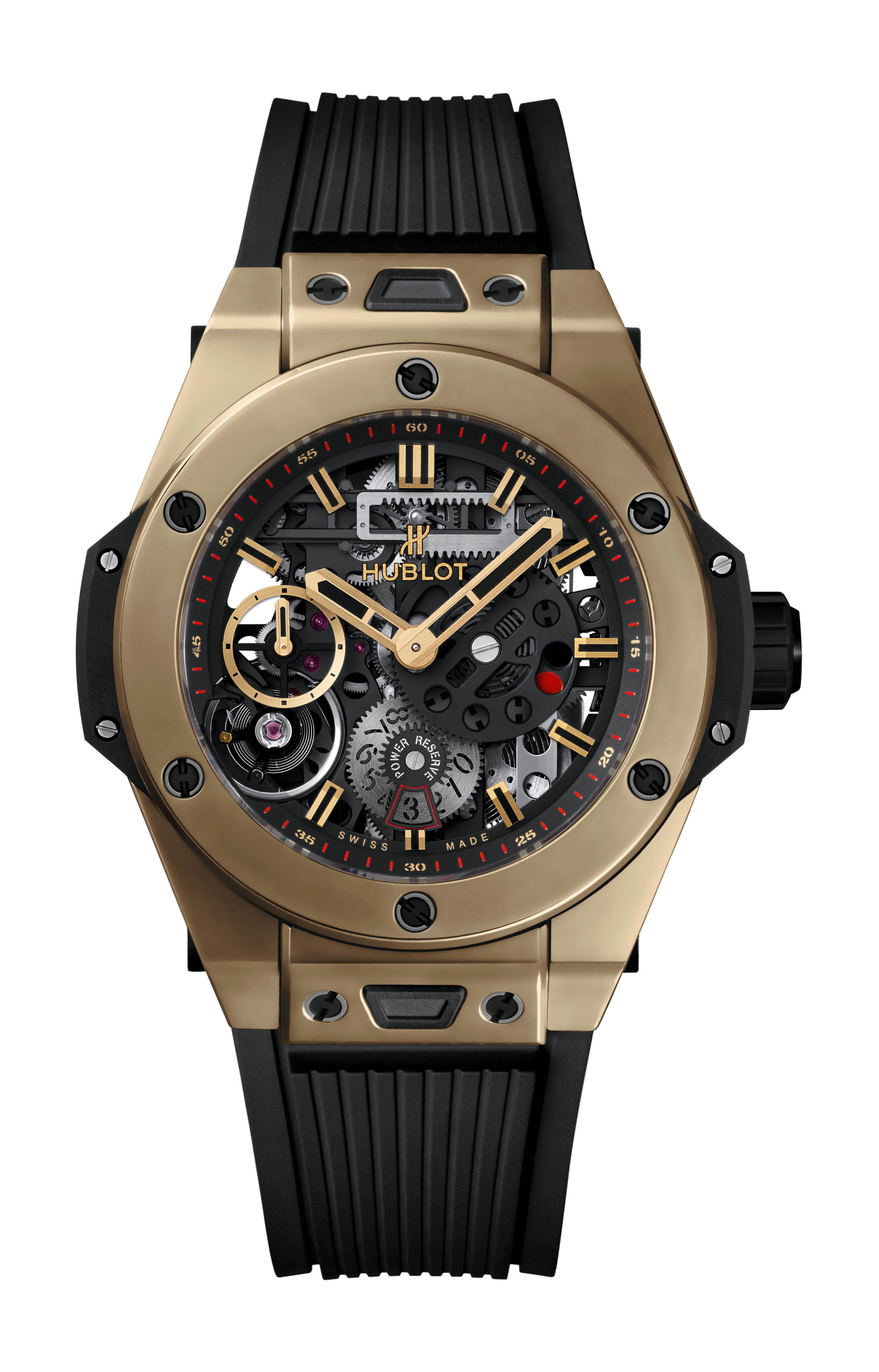 Hublot Big Bang MECA-10 Full Magic Gold luxury timepiece - detailed view