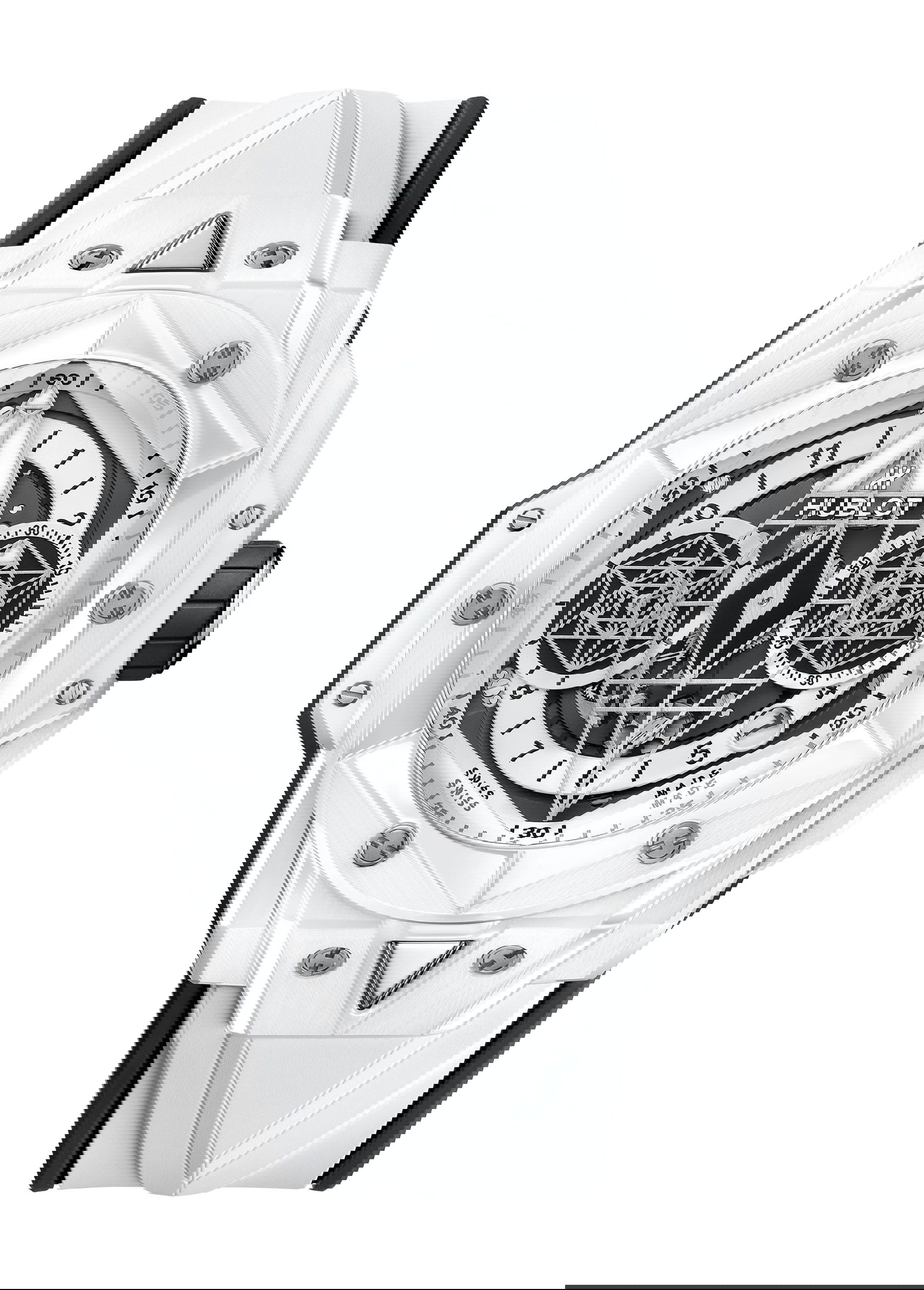 Hublot Big Bang Sang Bleu II luxury timepiece - detailed view