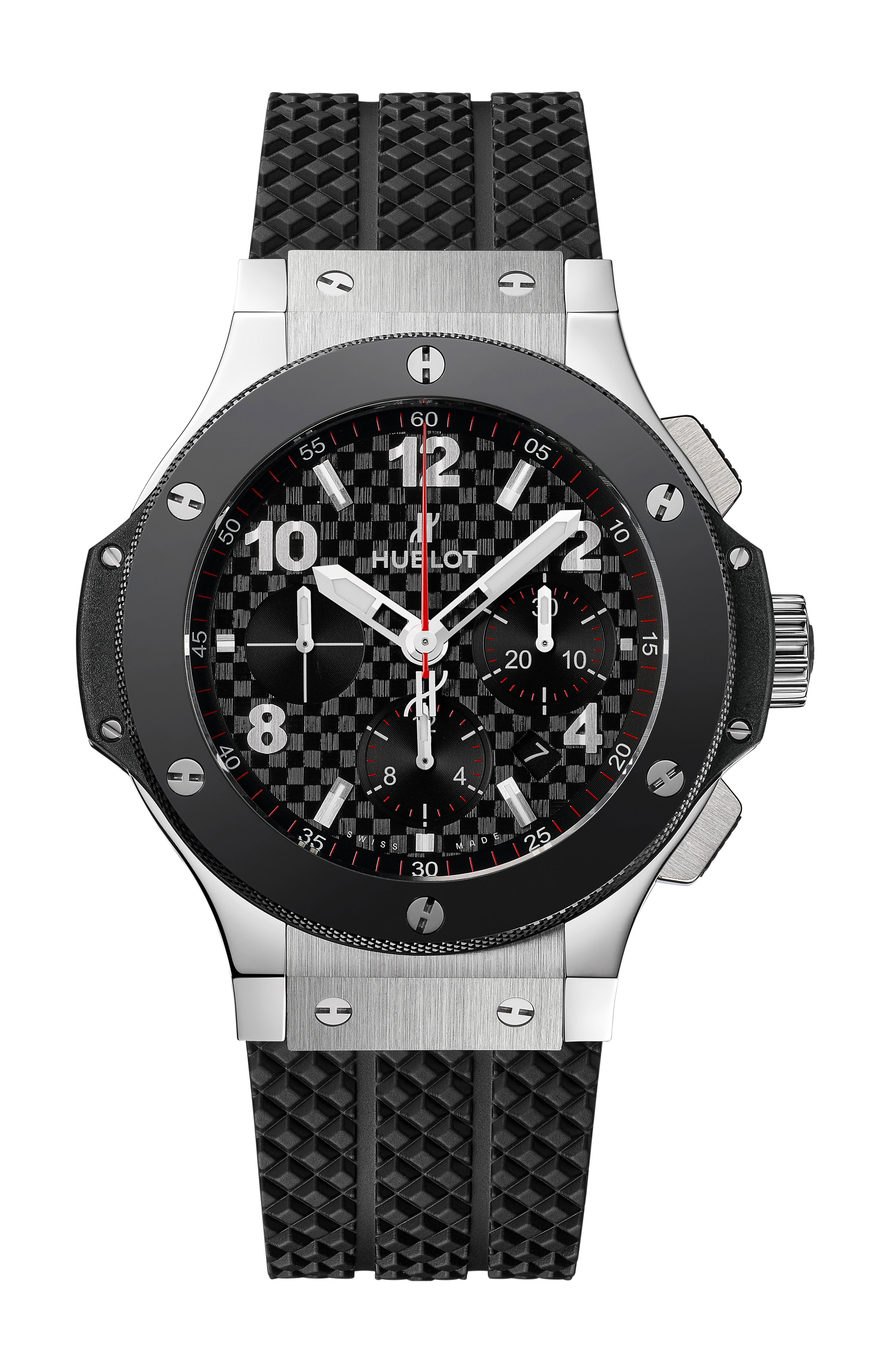 Hublot Big Bang Original Steel Ceramic luxury timepiece - detailed view