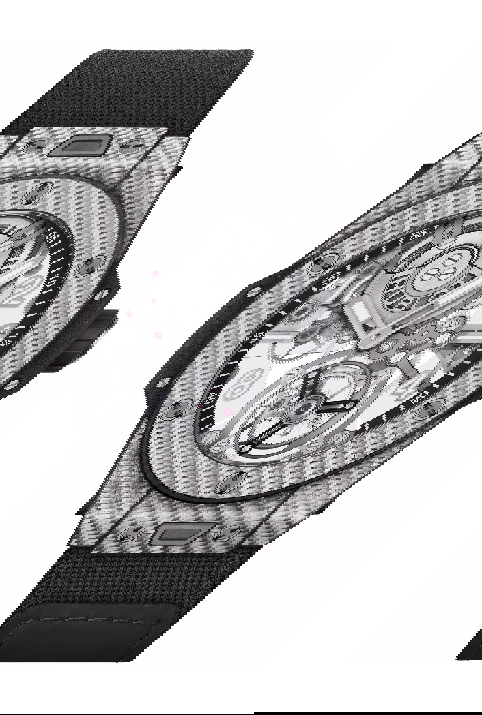 Hublot Big Bang Tourbillon Automatic Carbon luxury timepiece - detailed view