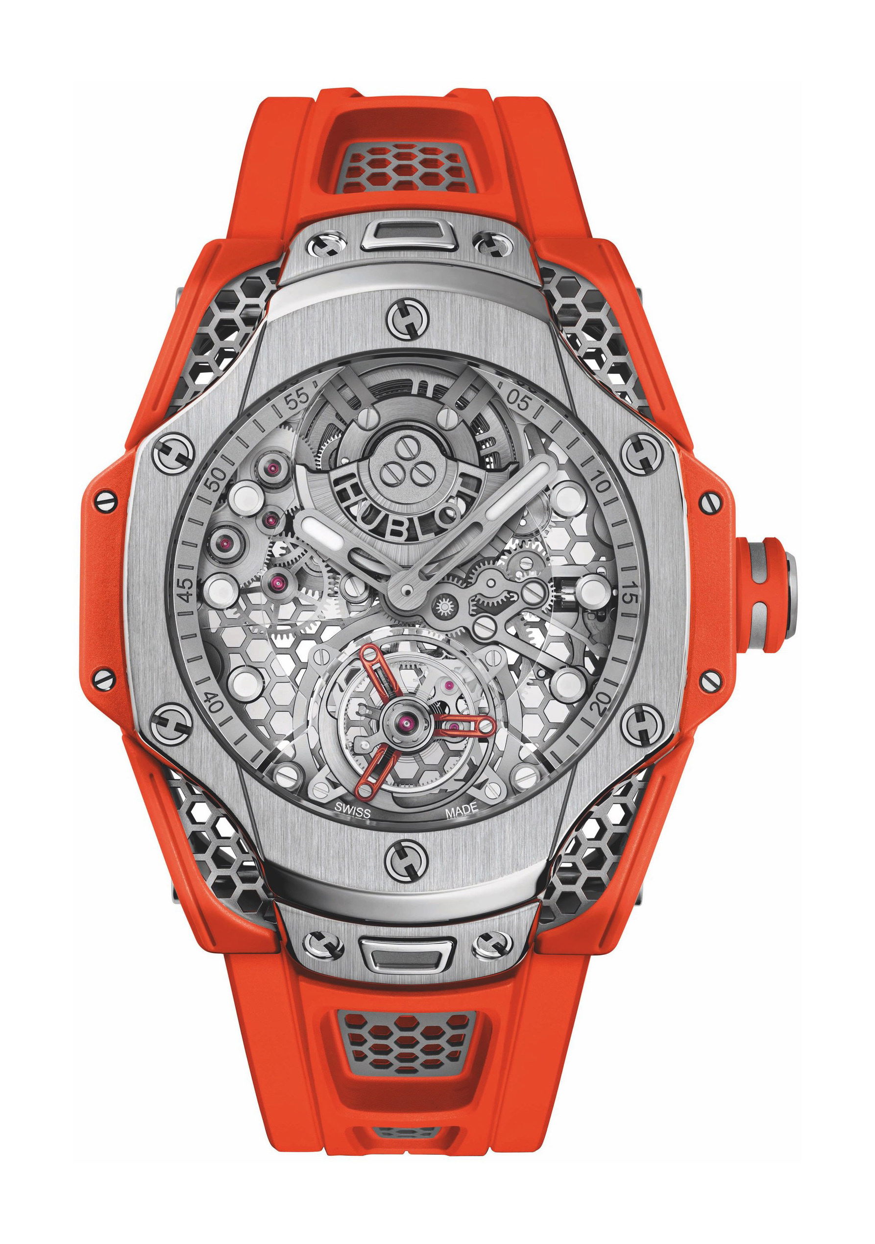 Hublot Big Bang Tourbillon Samuel Ross luxury timepiece - detailed view
