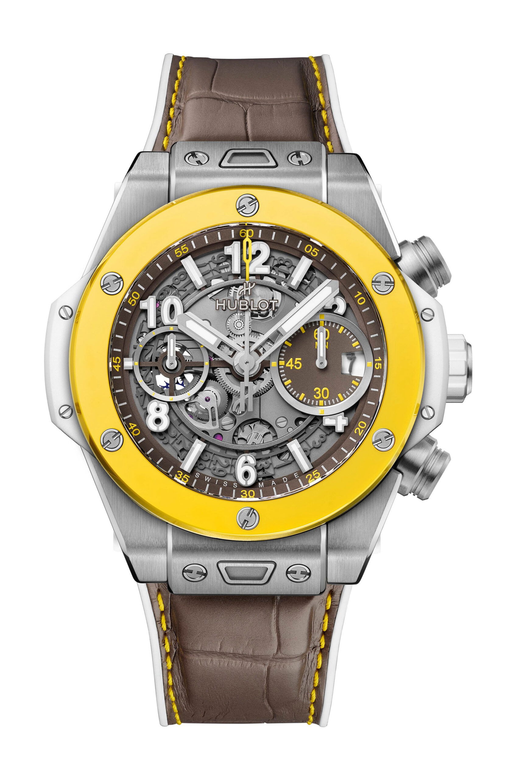 Hublot Big Bang Unico Cheval Blanc Randeli luxury timepiece - detailed view