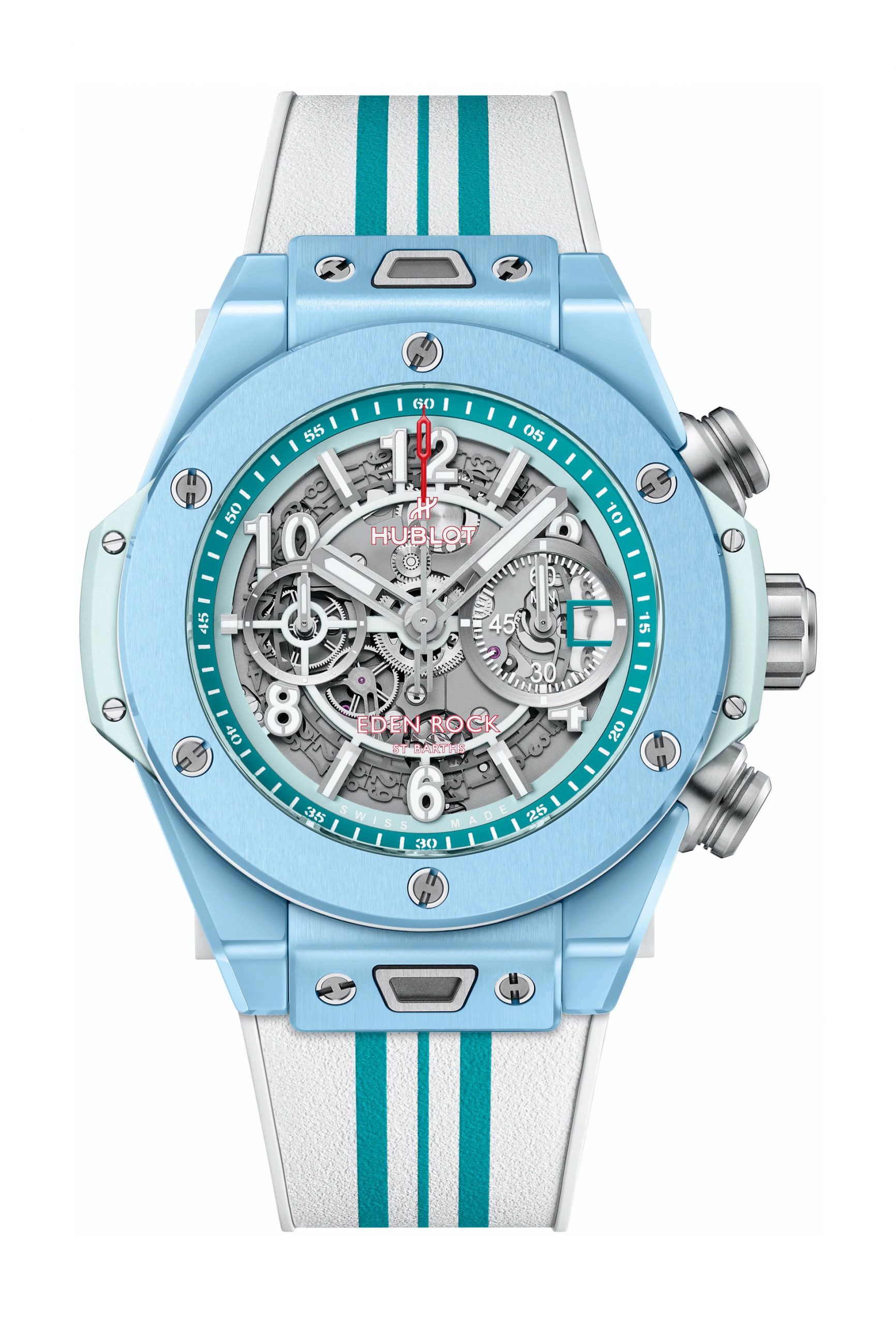 Hublot Big Bang Unico Eden Rock St Barths luxury timepiece - detailed view