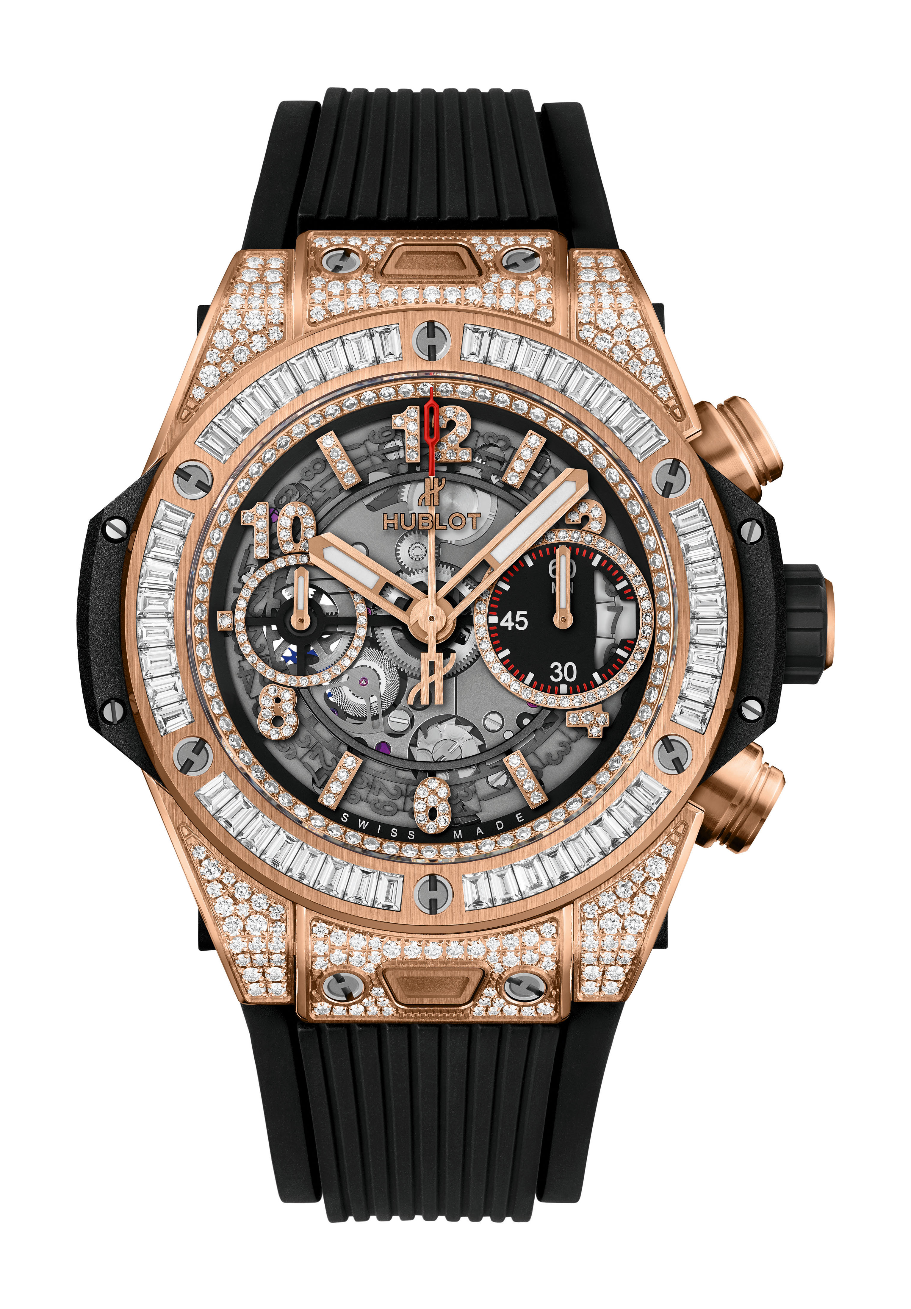 Hublot Big Bang Unico King Gold Jewellery luxury timepiece - detailed view