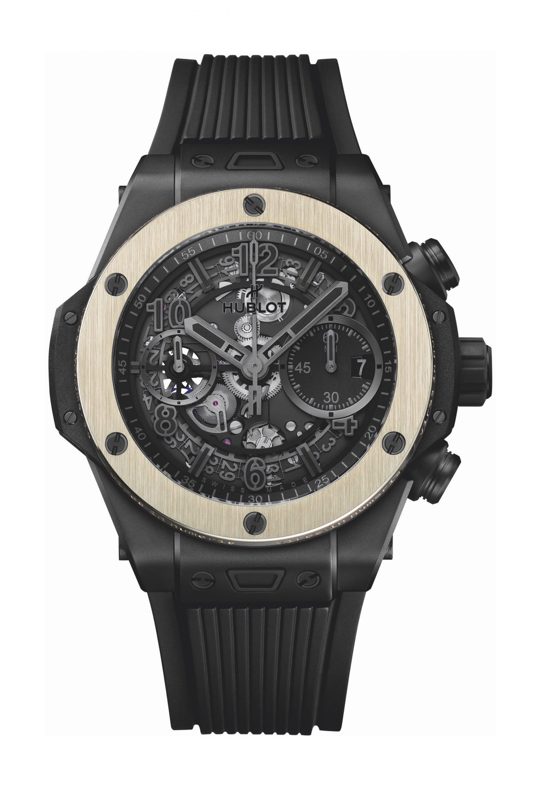 Hublot Big Bang Unico Ledger luxury timepiece - detailed view