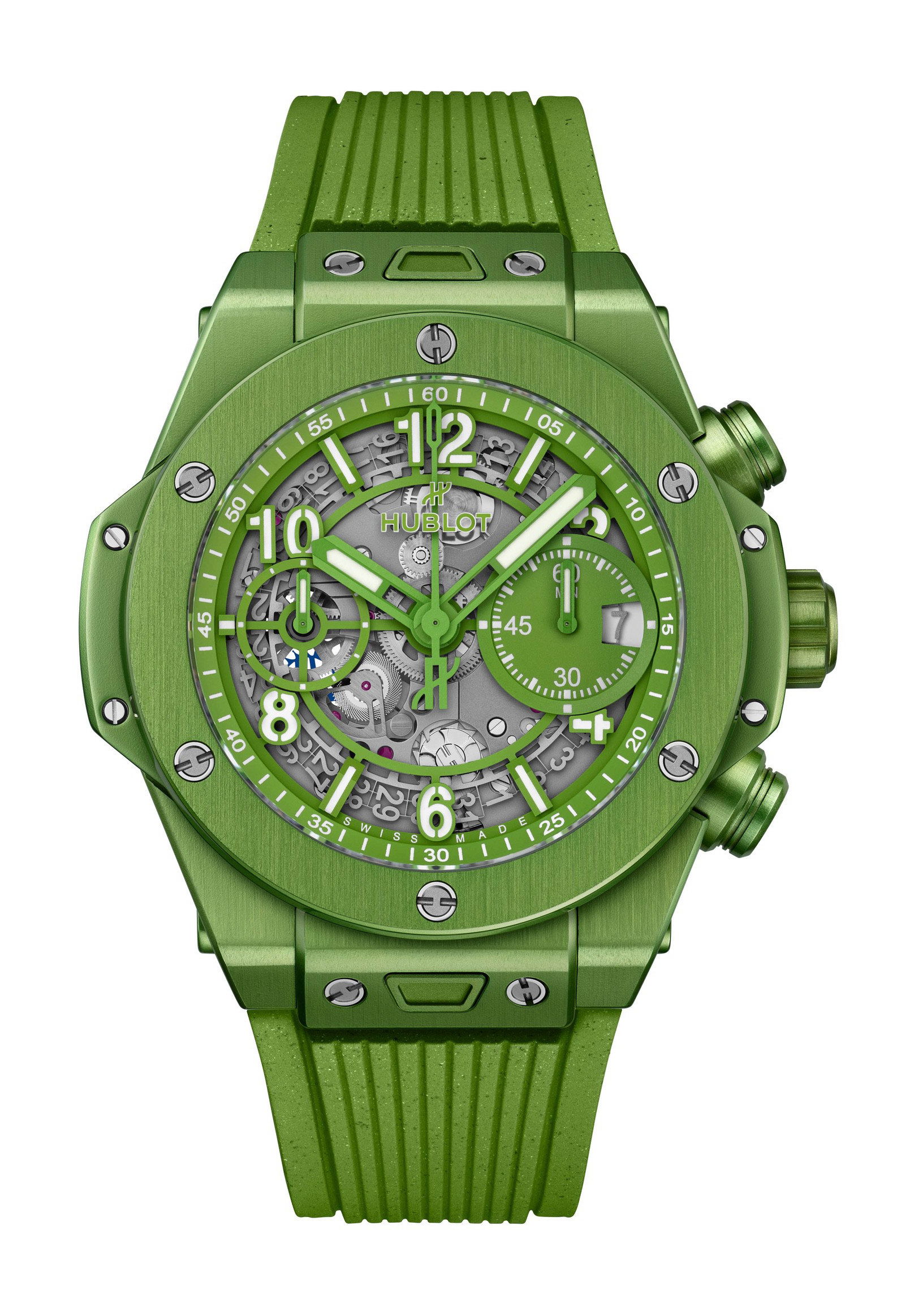 Hublot Big Bang Unico Nespresso Origin luxury timepiece - detailed view