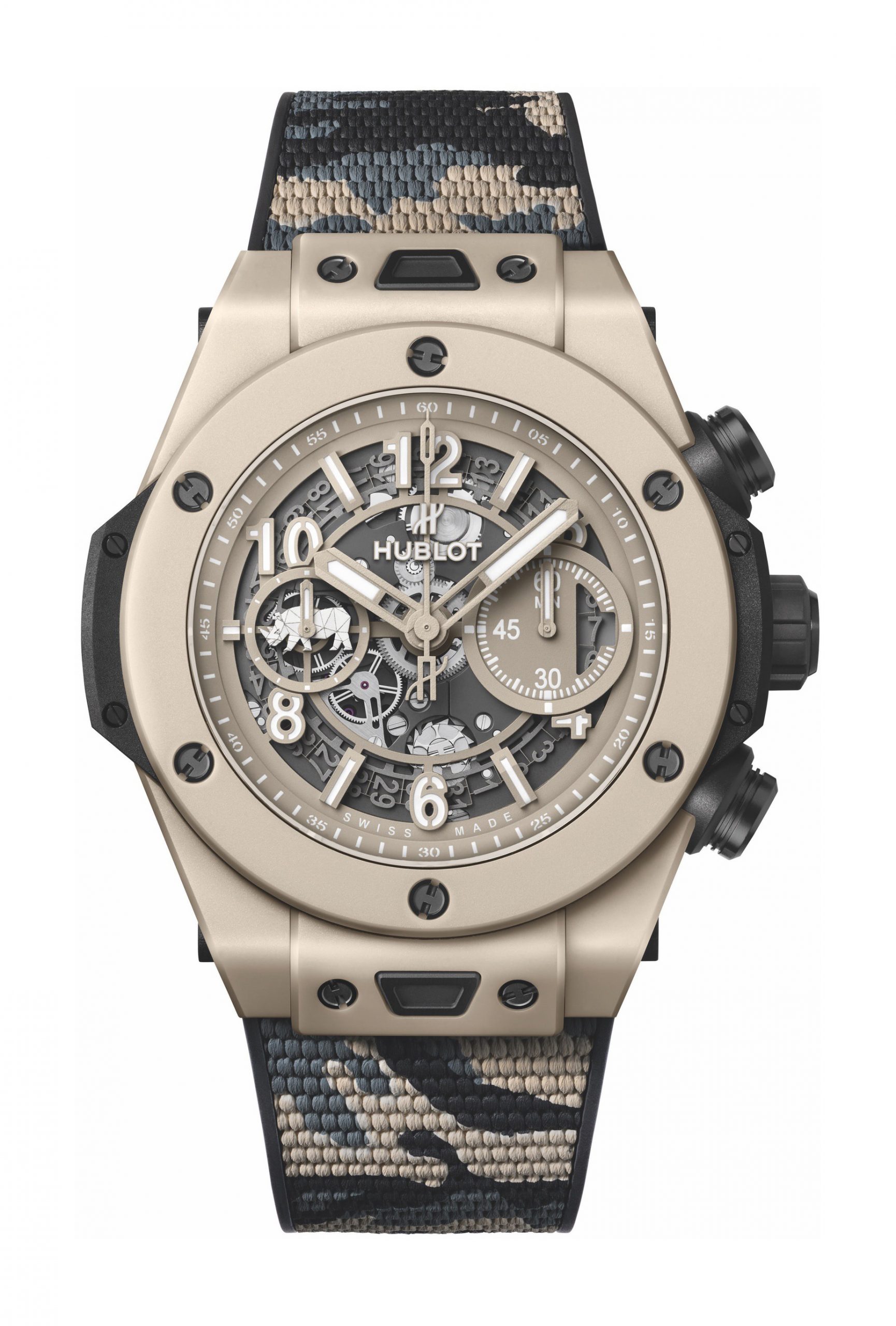 Hublot Big Bang Unico SORAI luxury timepiece - detailed view
