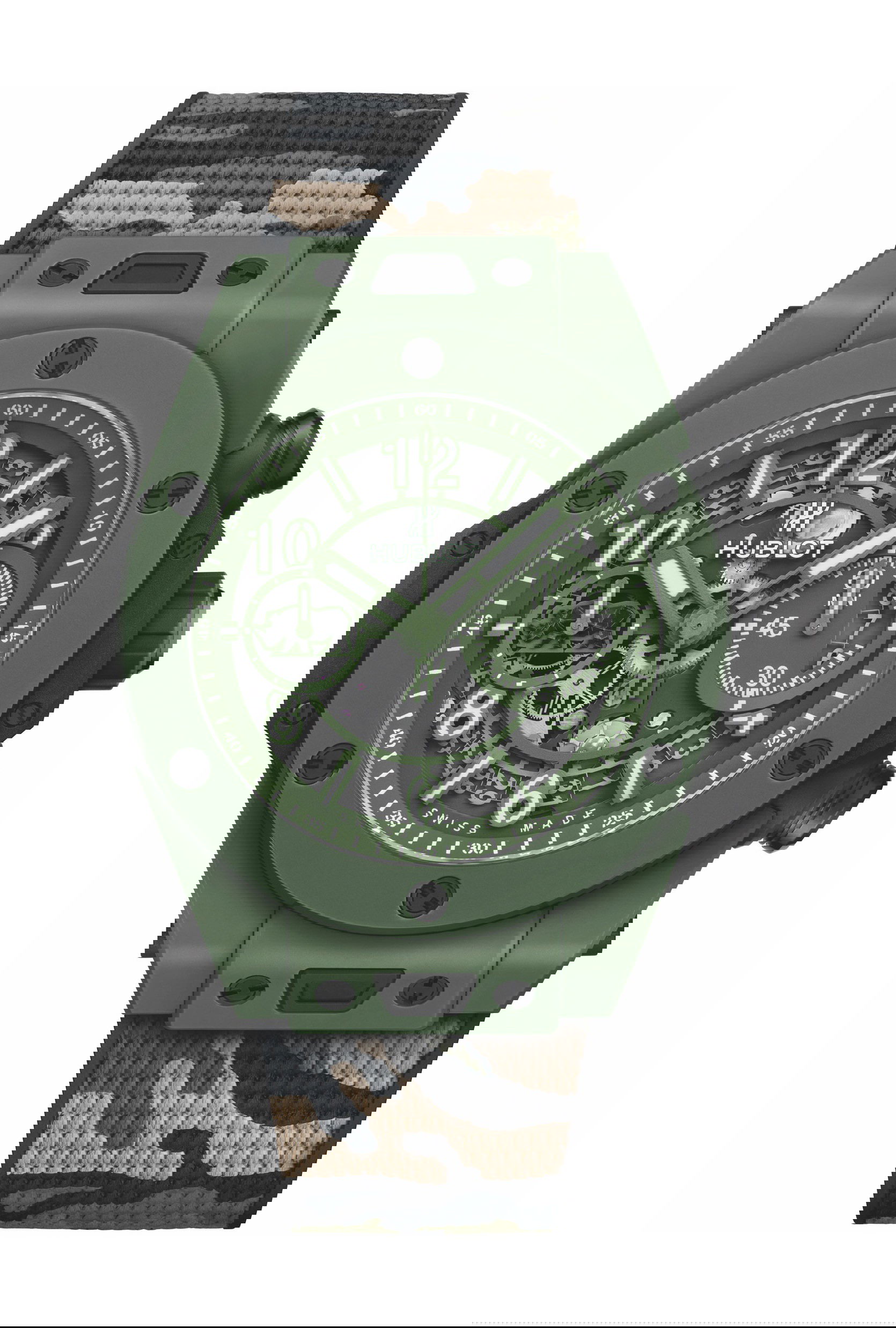 Hublot Big Bang Unico Sorai luxury timepiece - detailed view