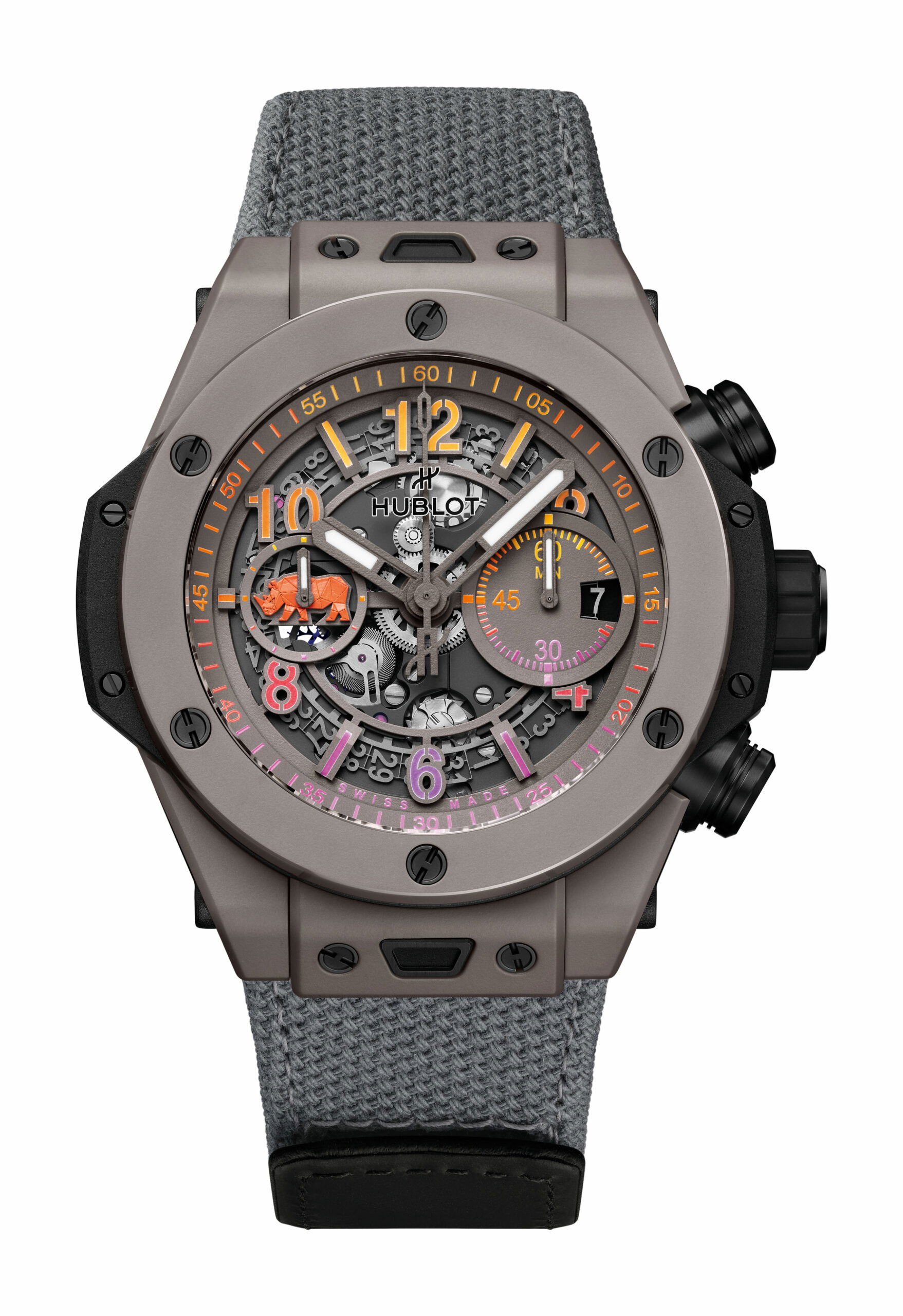 Hublot Big Bang Unico Sorai luxury timepiece - detailed view