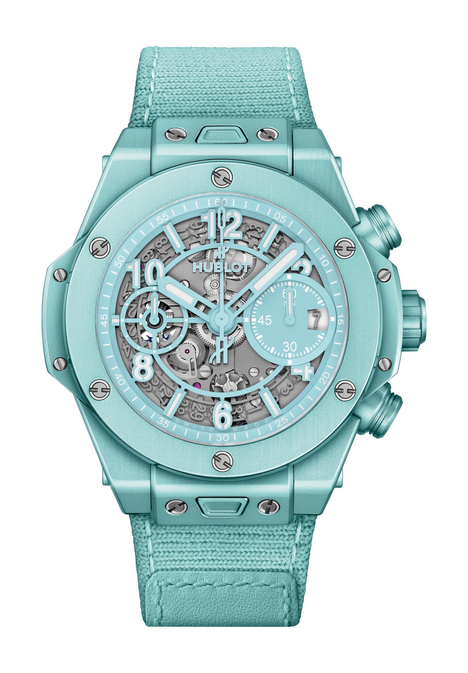 Hublot Big Bang Unico Summer luxury timepiece - detailed view