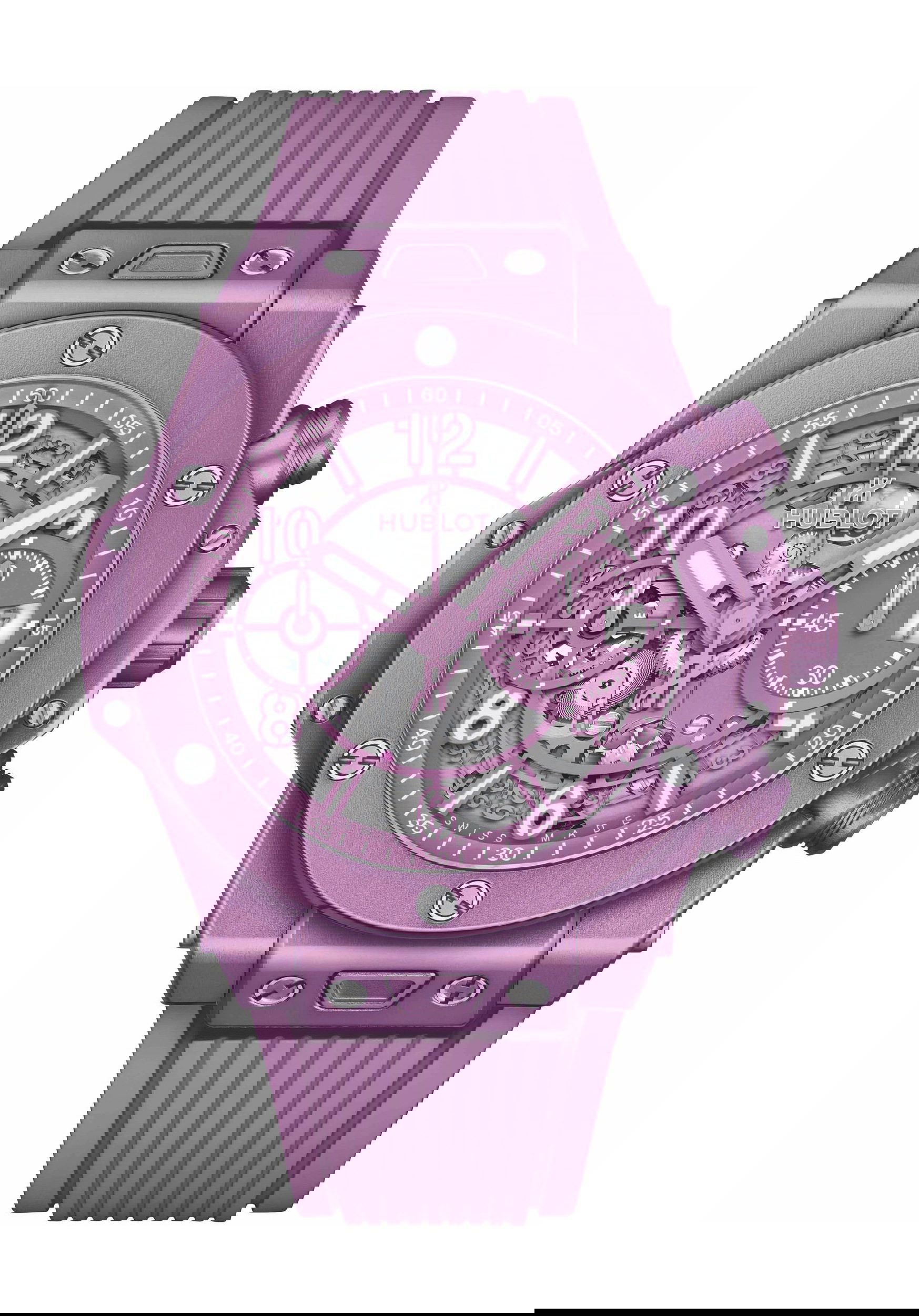Hublot Big Bang Unico Summer luxury timepiece - detailed view