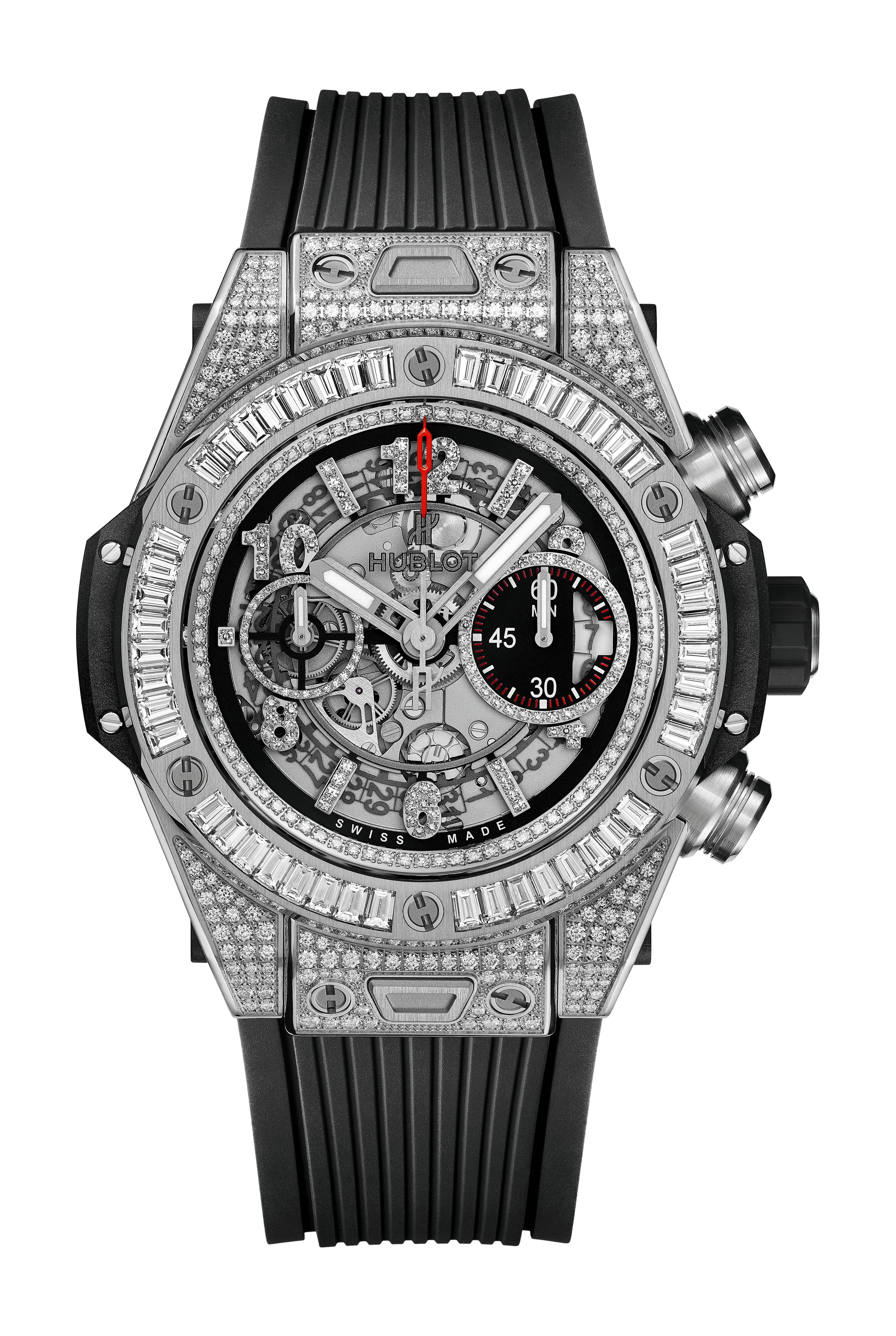 Hublot Big Bang Unico Titanium Jewellery luxury timepiece - detailed view