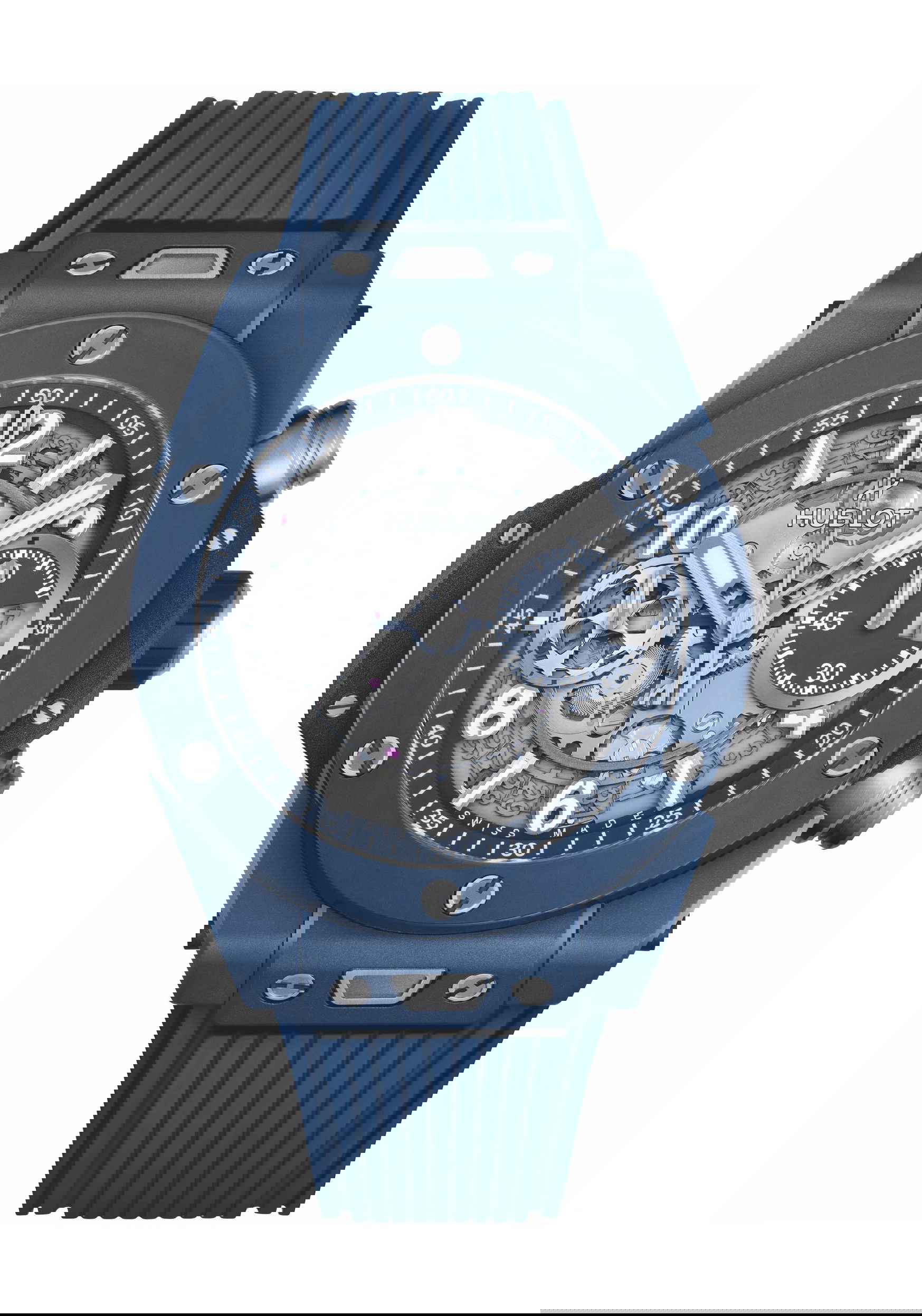 Hublot Big Bang Unico UEFA Champions League luxury timepiece - detailed view