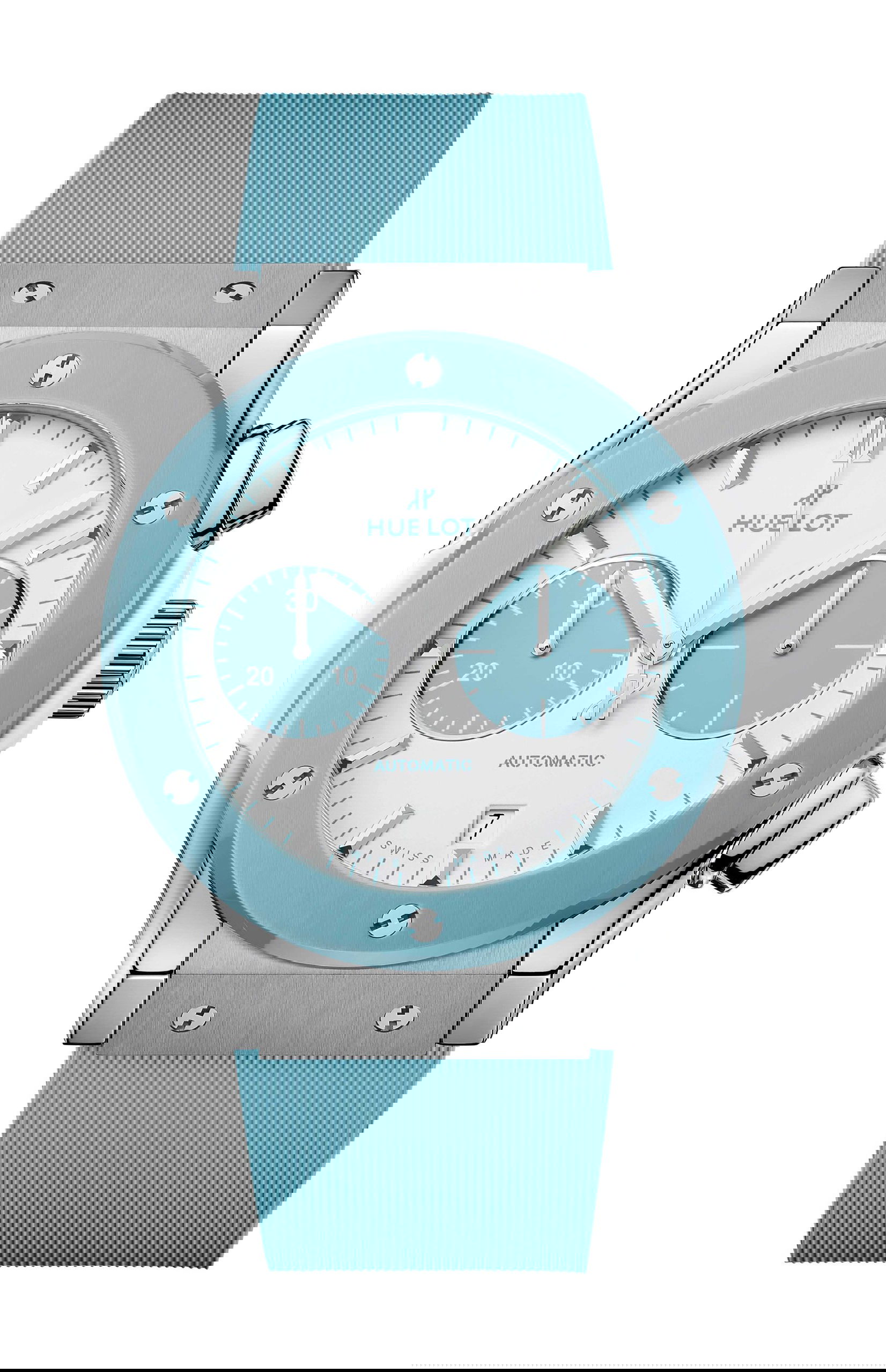 Hublot Classic Fusion Chronograph Boutique Capri luxury timepiece - detailed view