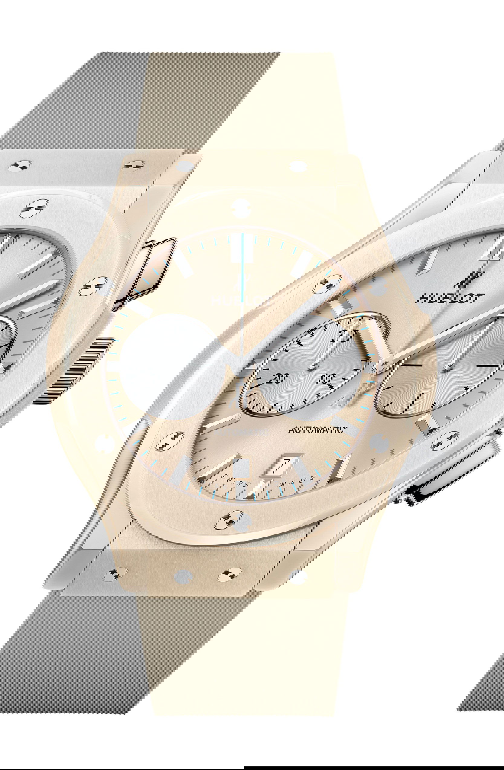 Hublot Classic Fusion Chronograph Boutique Forte dei Marmi luxury timepiece - detailed view