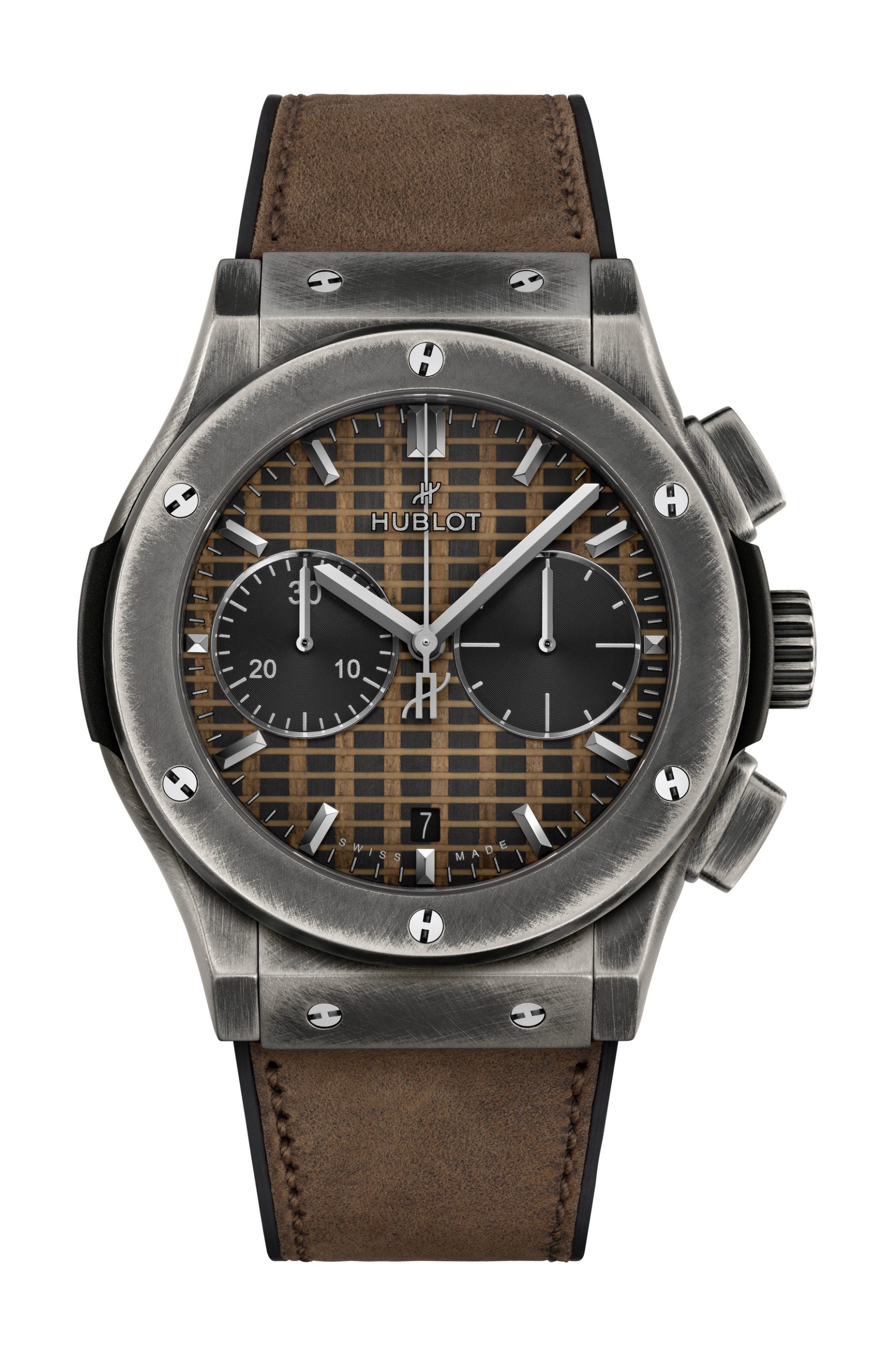Hublot Classic Fusion Chronograph Boutique Lucerne luxury timepiece - detailed view