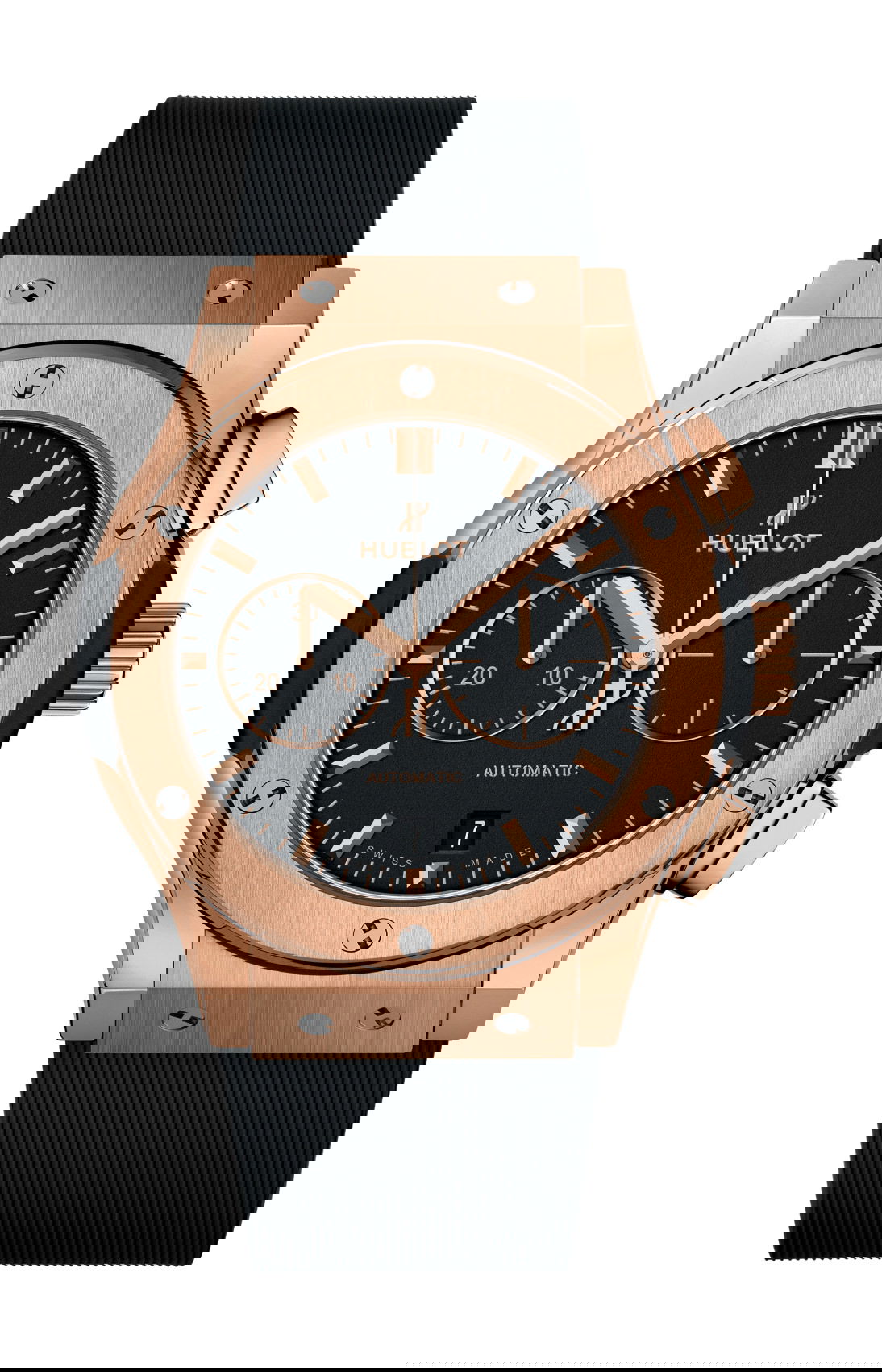 Hublot Classic Fusion Chronograph King Gold luxury timepiece - detailed view