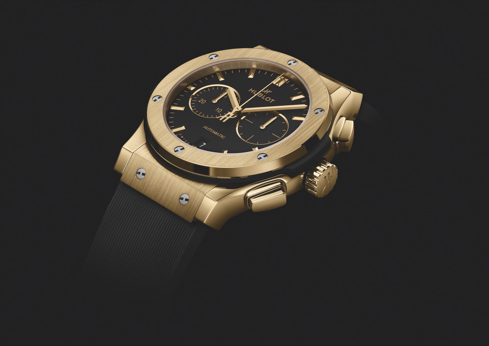 Hublot Classic Fusion Chronograph Yellow Gold - View 2