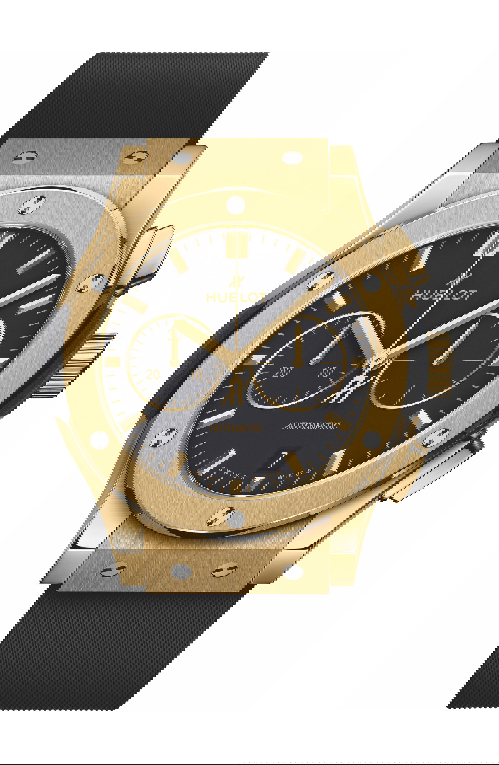 Hublot Classic Fusion Chronograph Yellow Gold luxury timepiece - detailed view