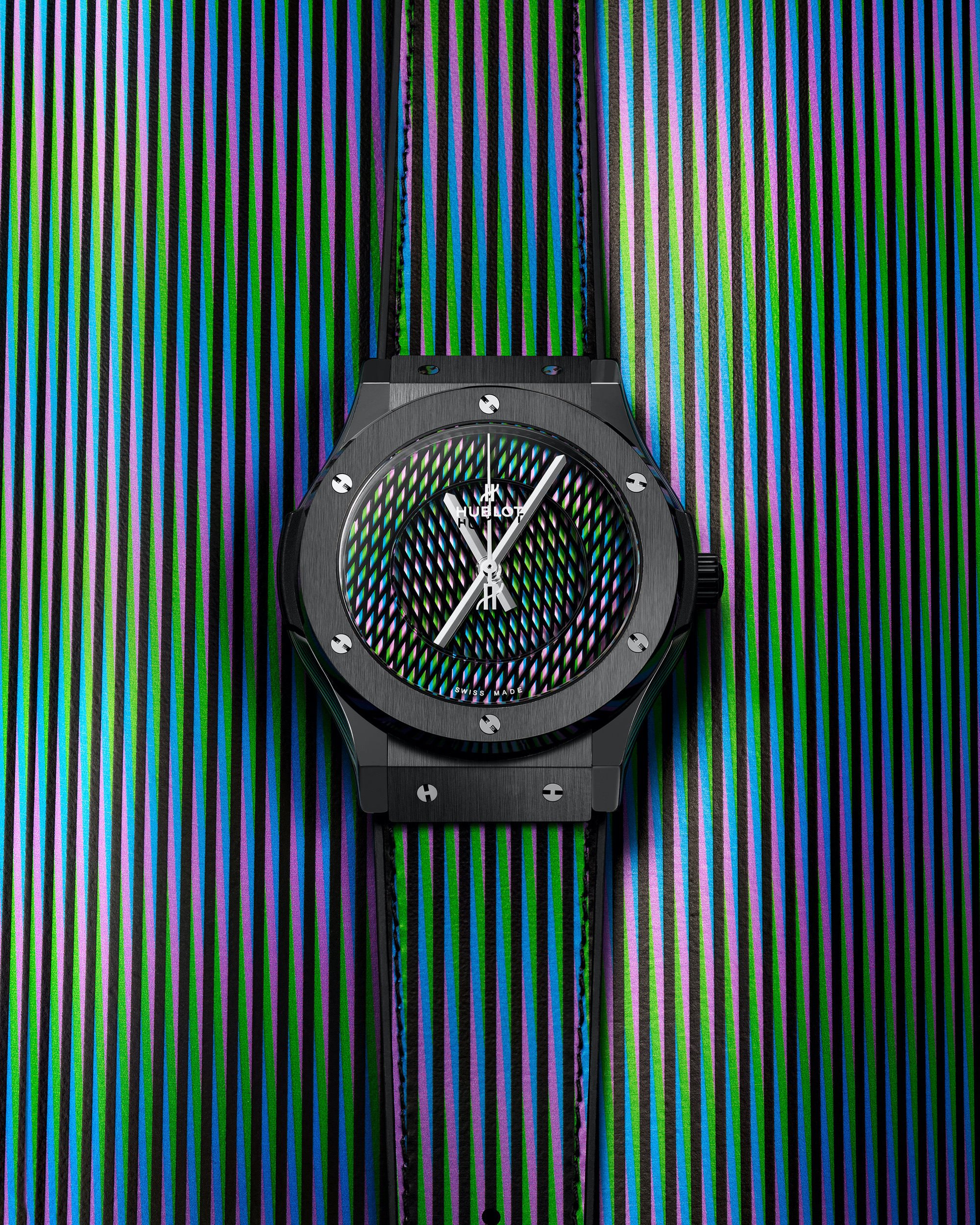 Hublot Classic Fusion Cruz Diez Ceramic - View 3