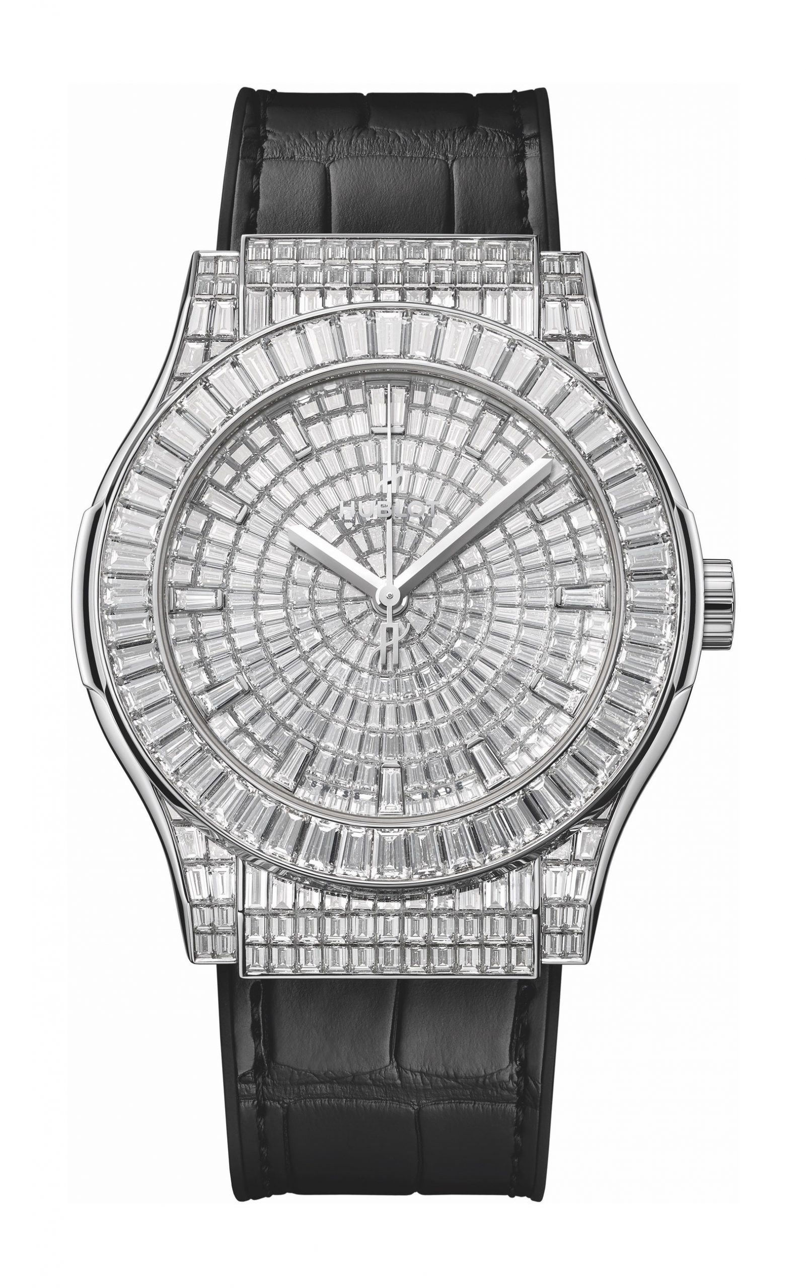 Hublot Classic Fusion High Jewellery luxury timepiece - detailed view