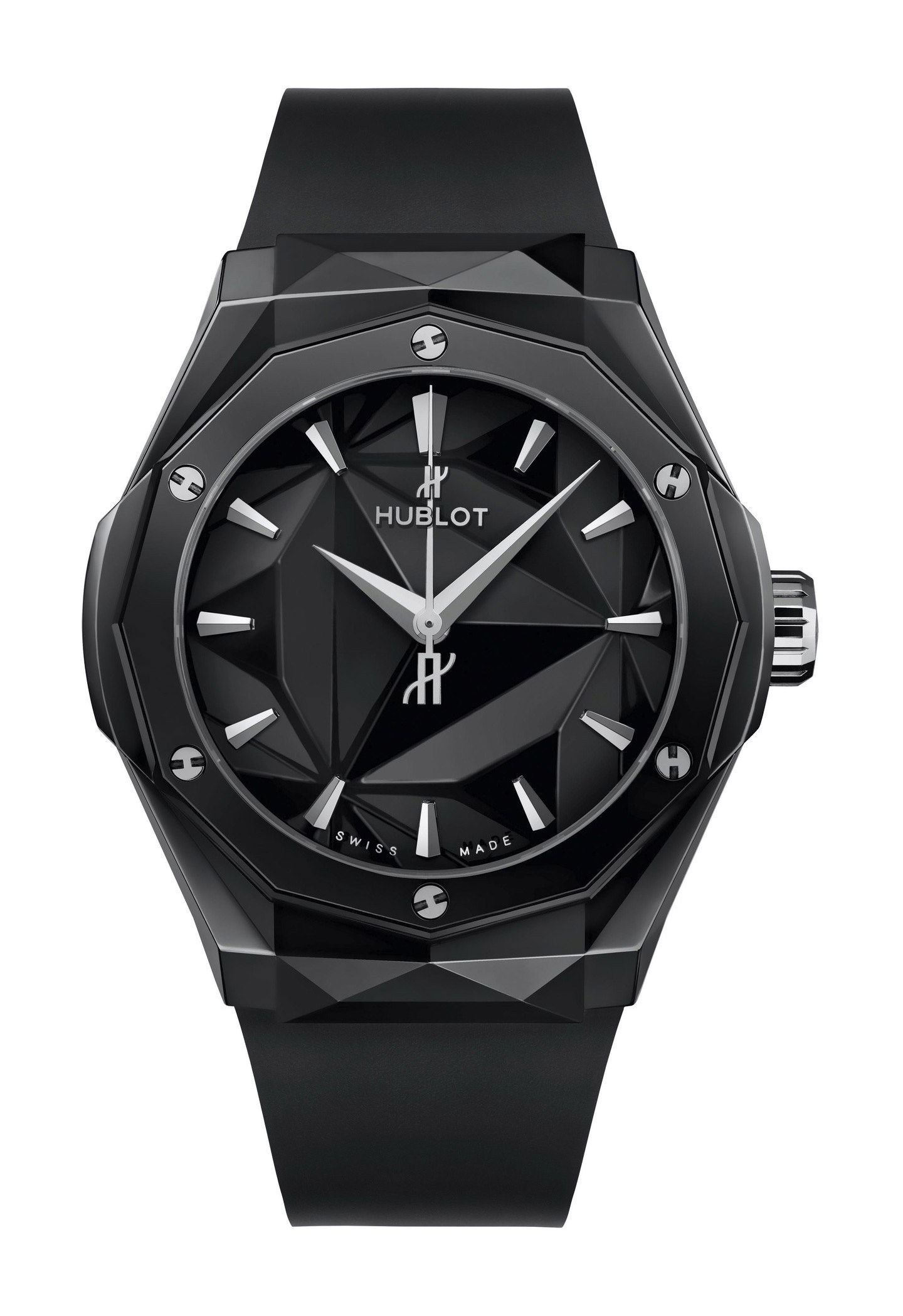 Hublot Classic Fusion Orlinski Black Magic 40mm luxury timepiece - detailed view