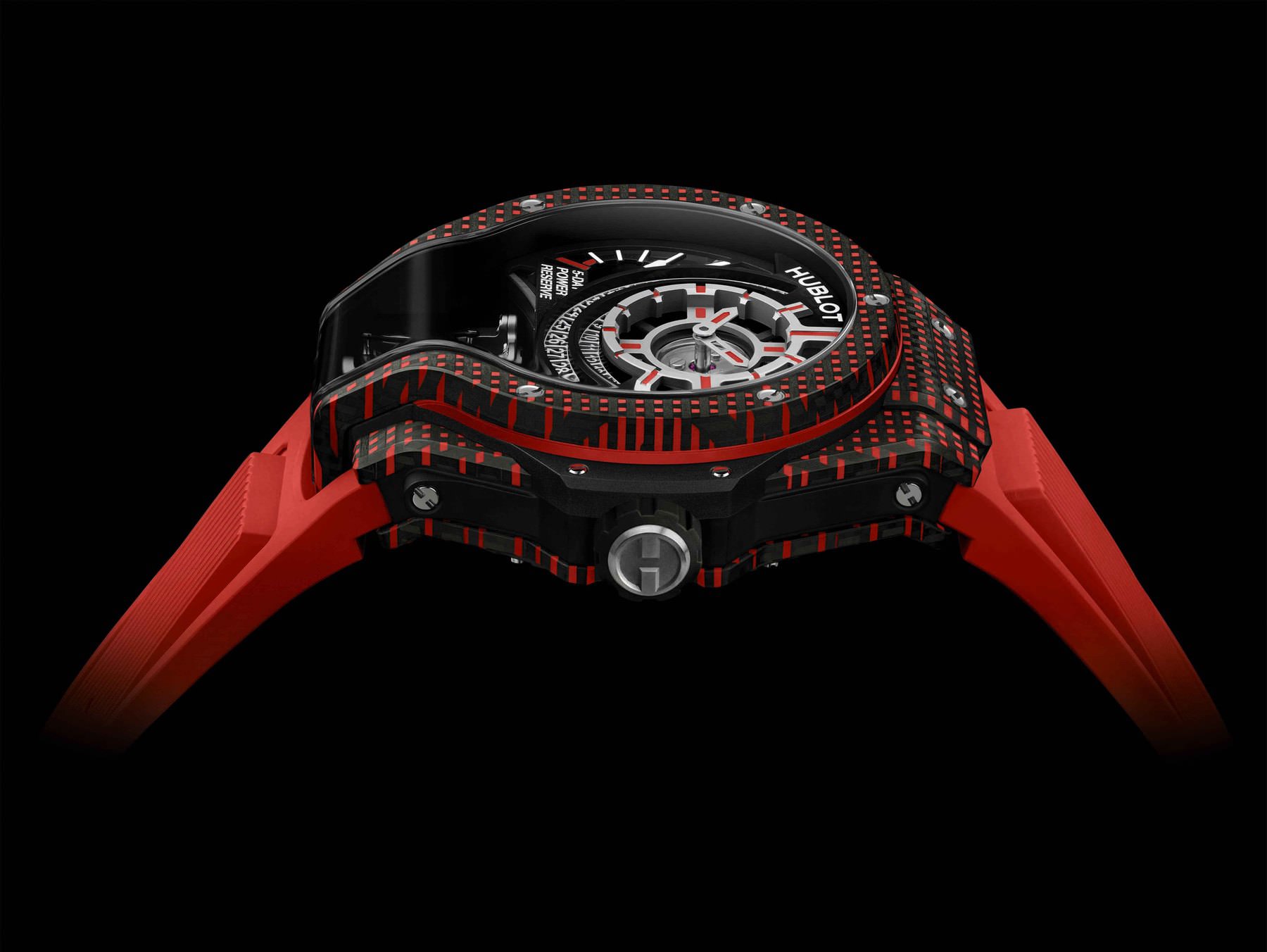 Hublot MP-09 Tourbillon Bi-Axis 5 Days Power Reserve 3D Carbone - View 2