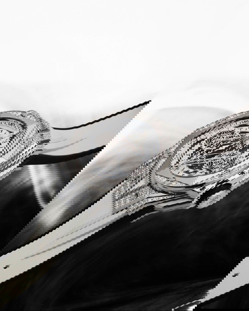 Hublot Sang Bleu II Titanium White - View 3