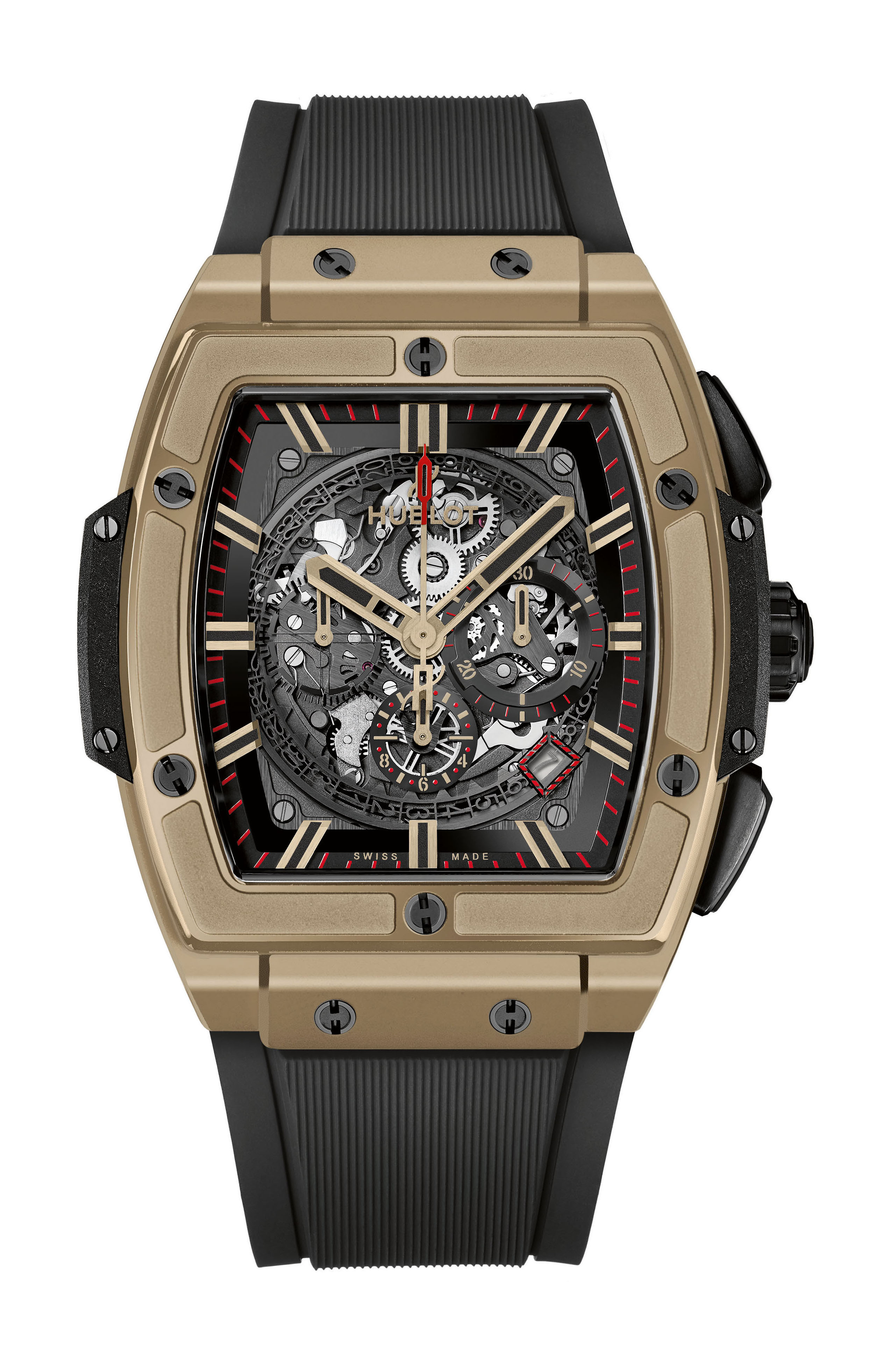 Hublot Spirit Of Big Bang Full Magic Gold luxury timepiece - detailed view