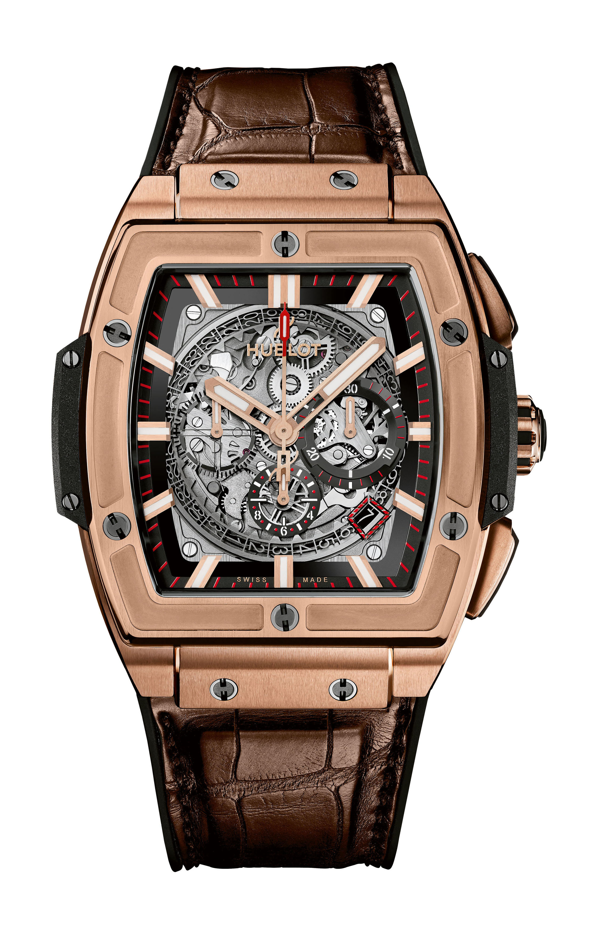 Hublot Spirit Of Big Bang King Gold luxury timepiece - detailed view